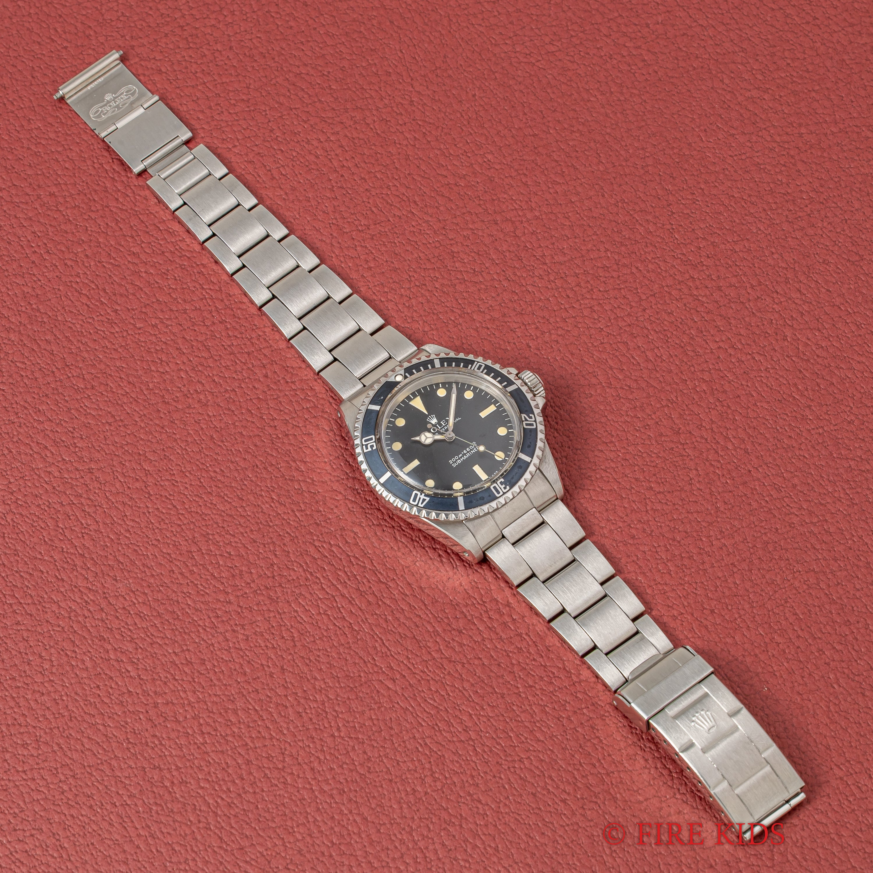 ロレックス サブマリーナ- Ref.5513 メーターファースト 1968年製 純正巻きダブルロックブレス