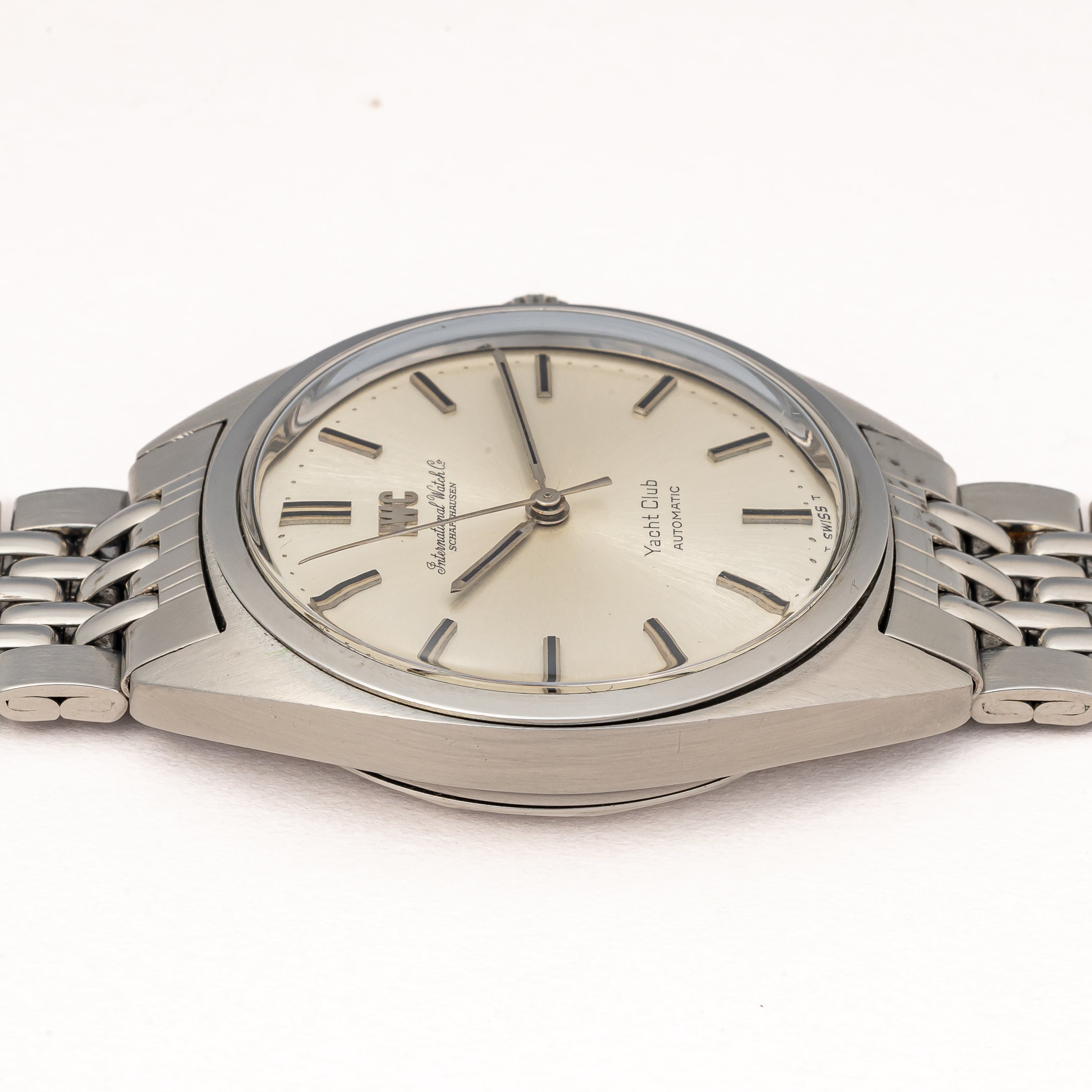 IWC ヨットクラブ 1969年製 Ref.R811AD ノンデイト 純正ゲイフレアーブレス