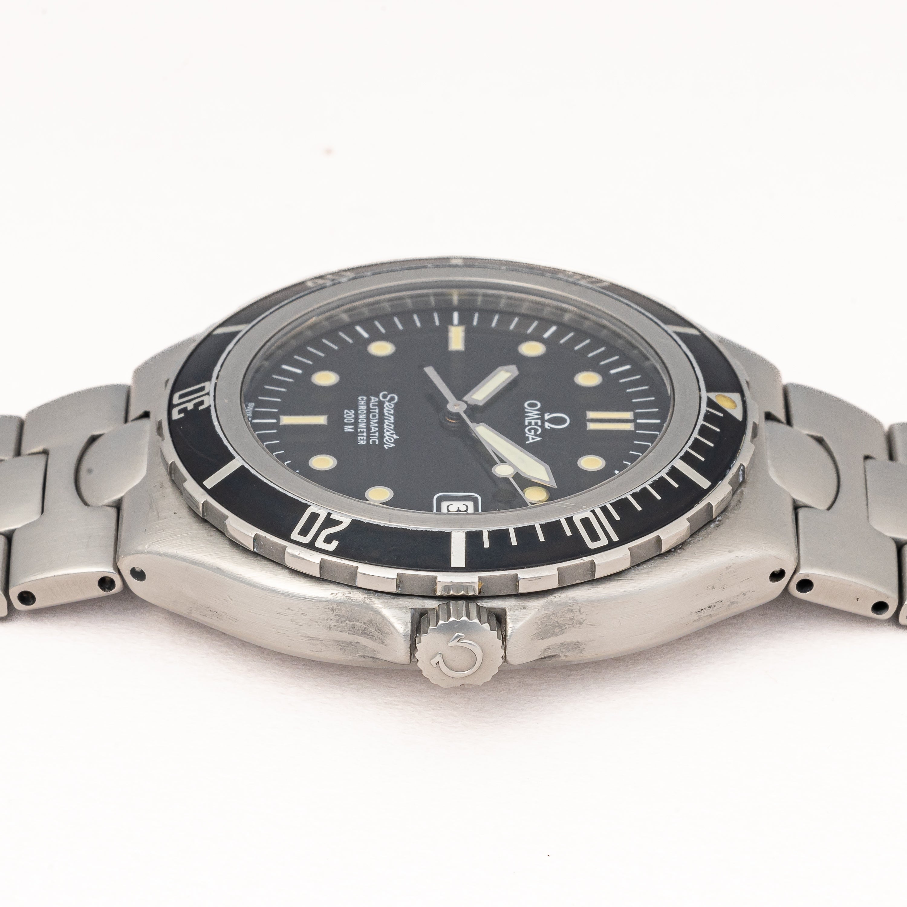 オメガ シーマスター プレボンド 1988年製 Ref.368.1061 ラージケース クロノメーター 200m