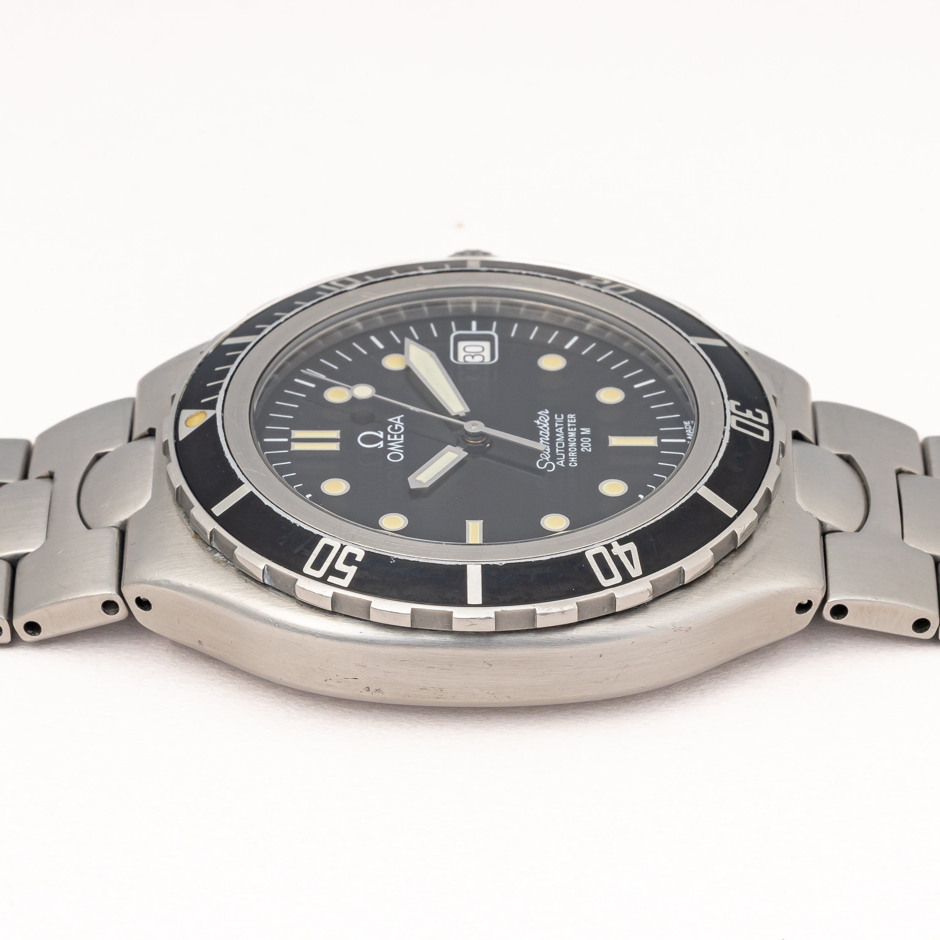 オメガ シーマスター プレボンド 1988年製 Ref.368.1061 ラージケース クロノメーター 200m