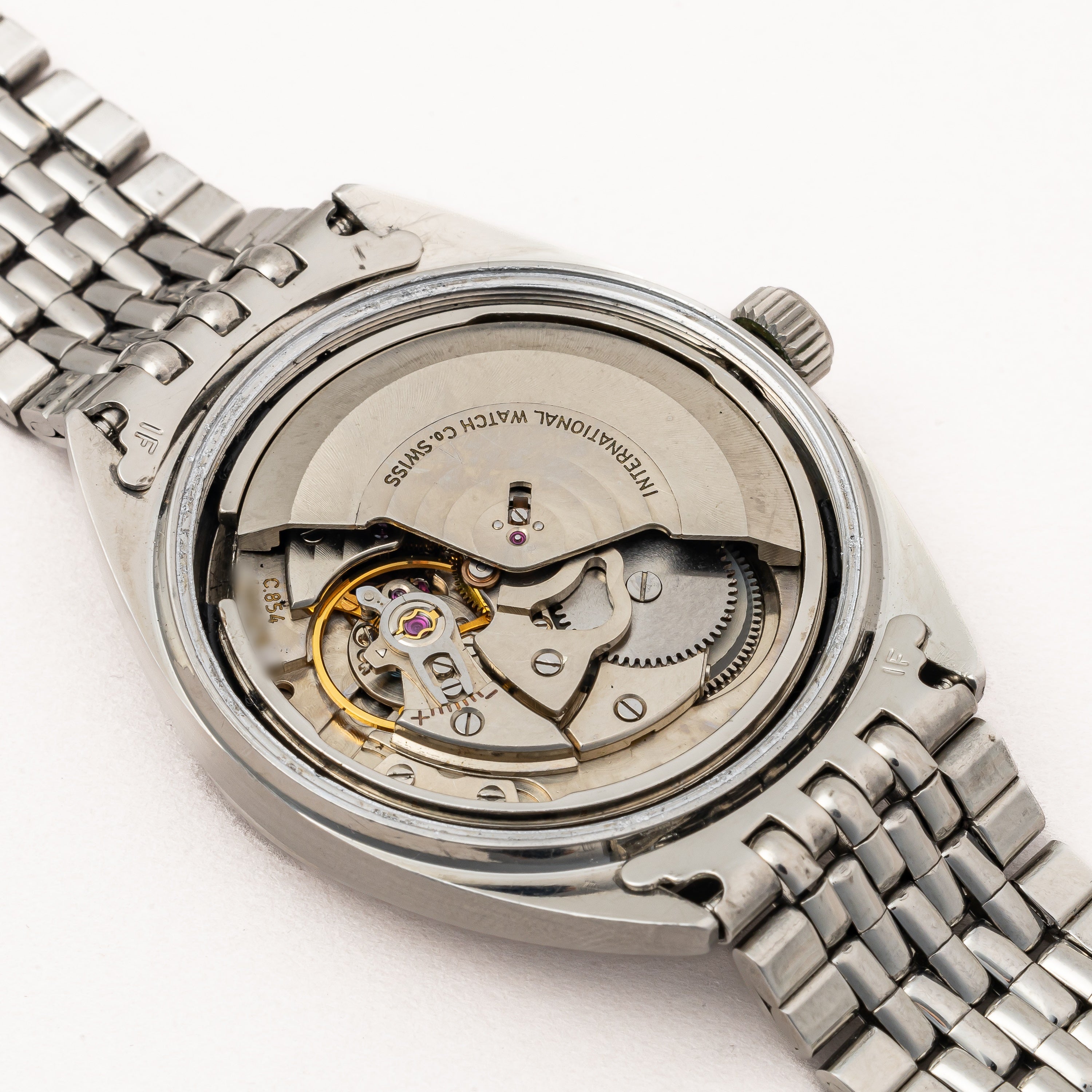 IWC ヨットクラブ 1969年製 Ref.R811AD ノンデイト 純正ゲイフレアーブレス