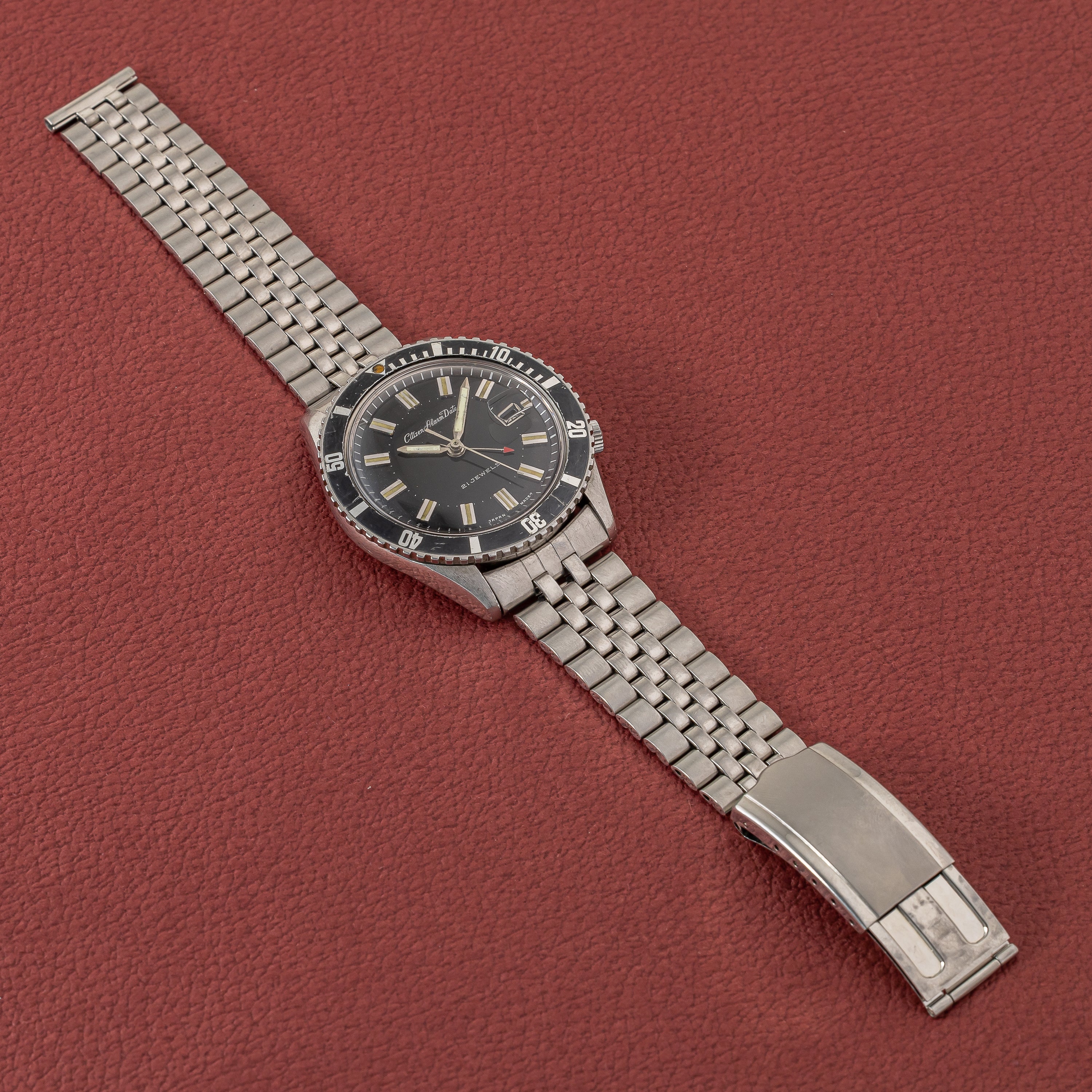 シチズン アラームデイト ダイバー 1968年製 Ref.ALDS52902-Y