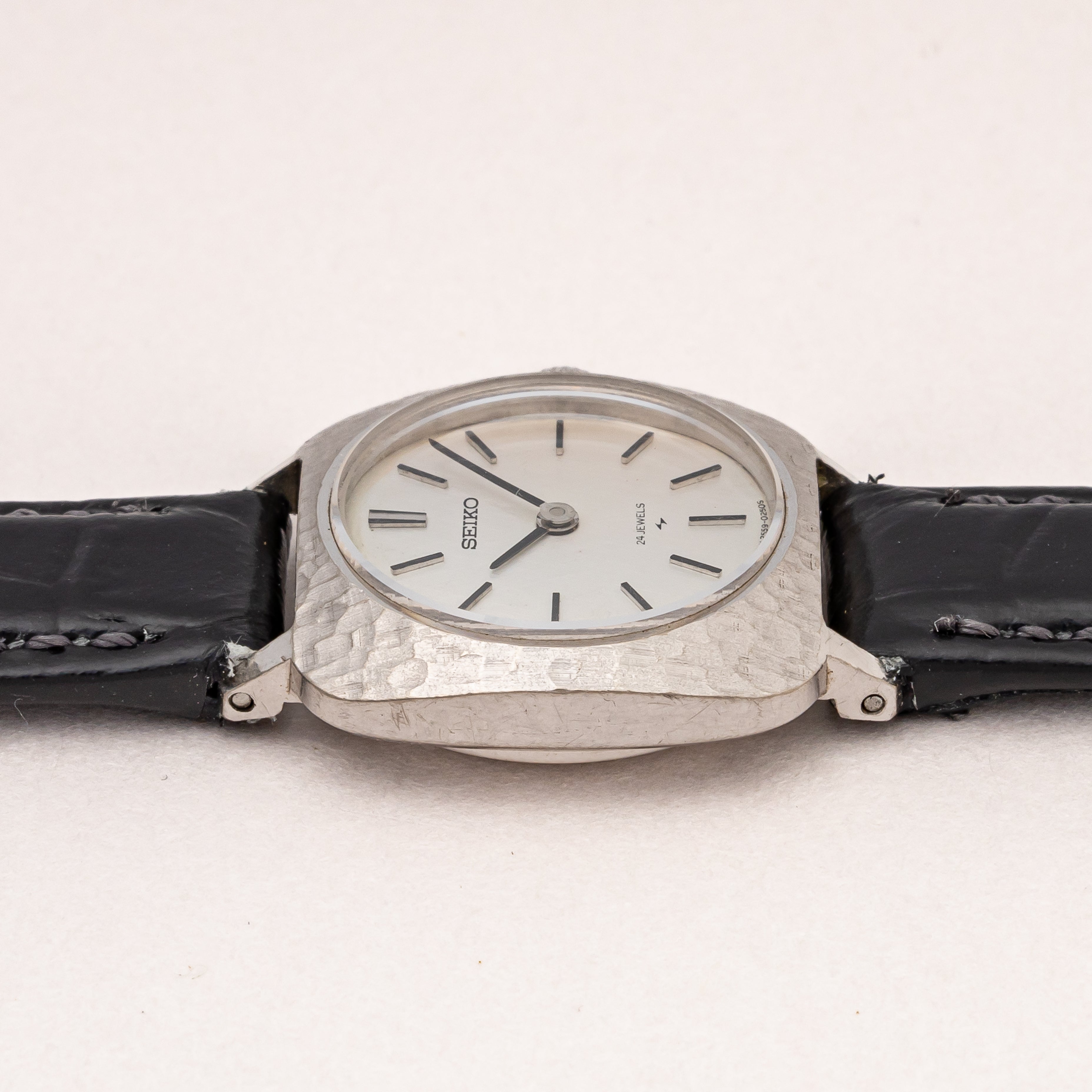 セイコー レディース 1969年製 Ref.2559-3050 14Kホワイトゴールド クッションケース