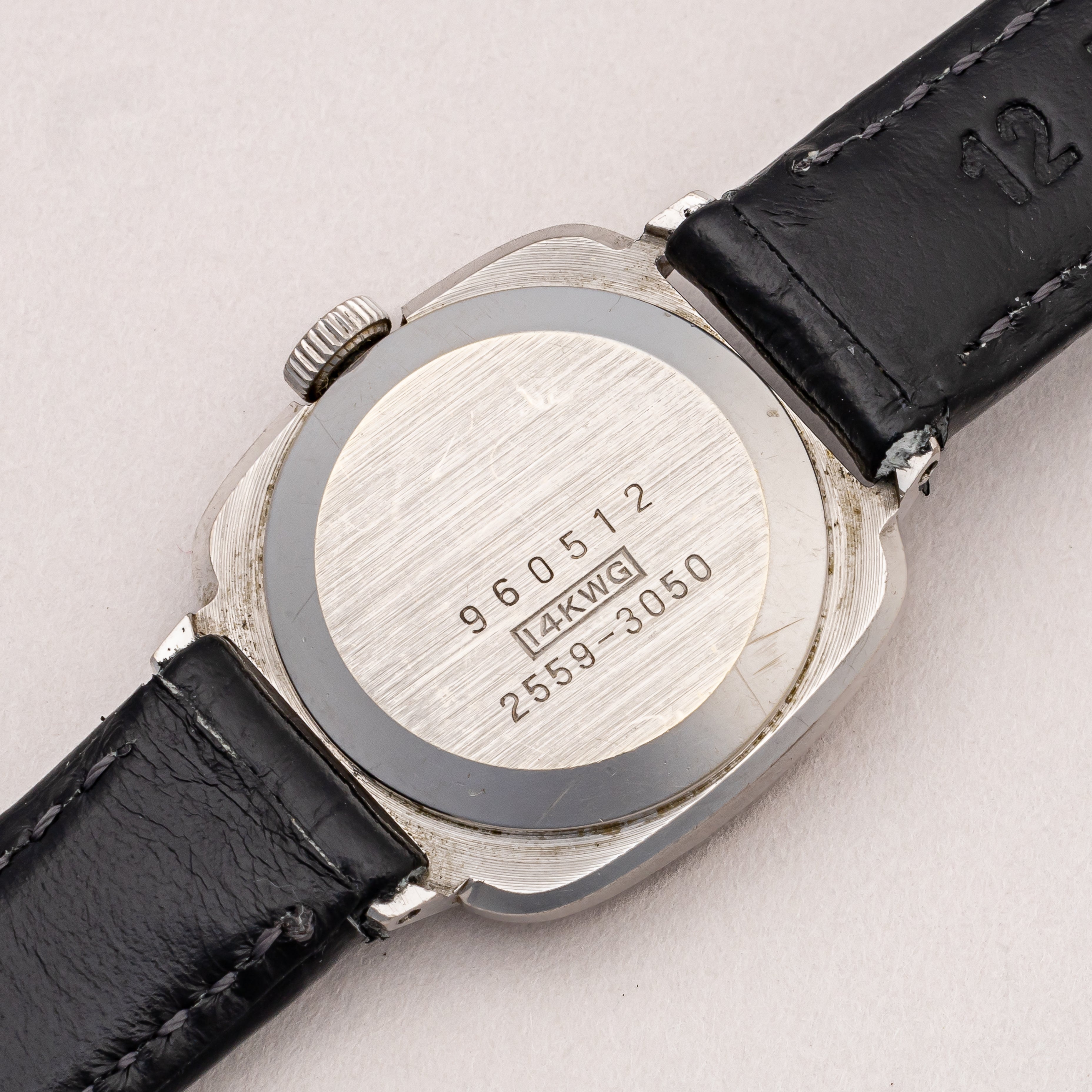 セイコー レディース 1969年製 Ref.2559-3050 14Kホワイトゴールド クッションケース