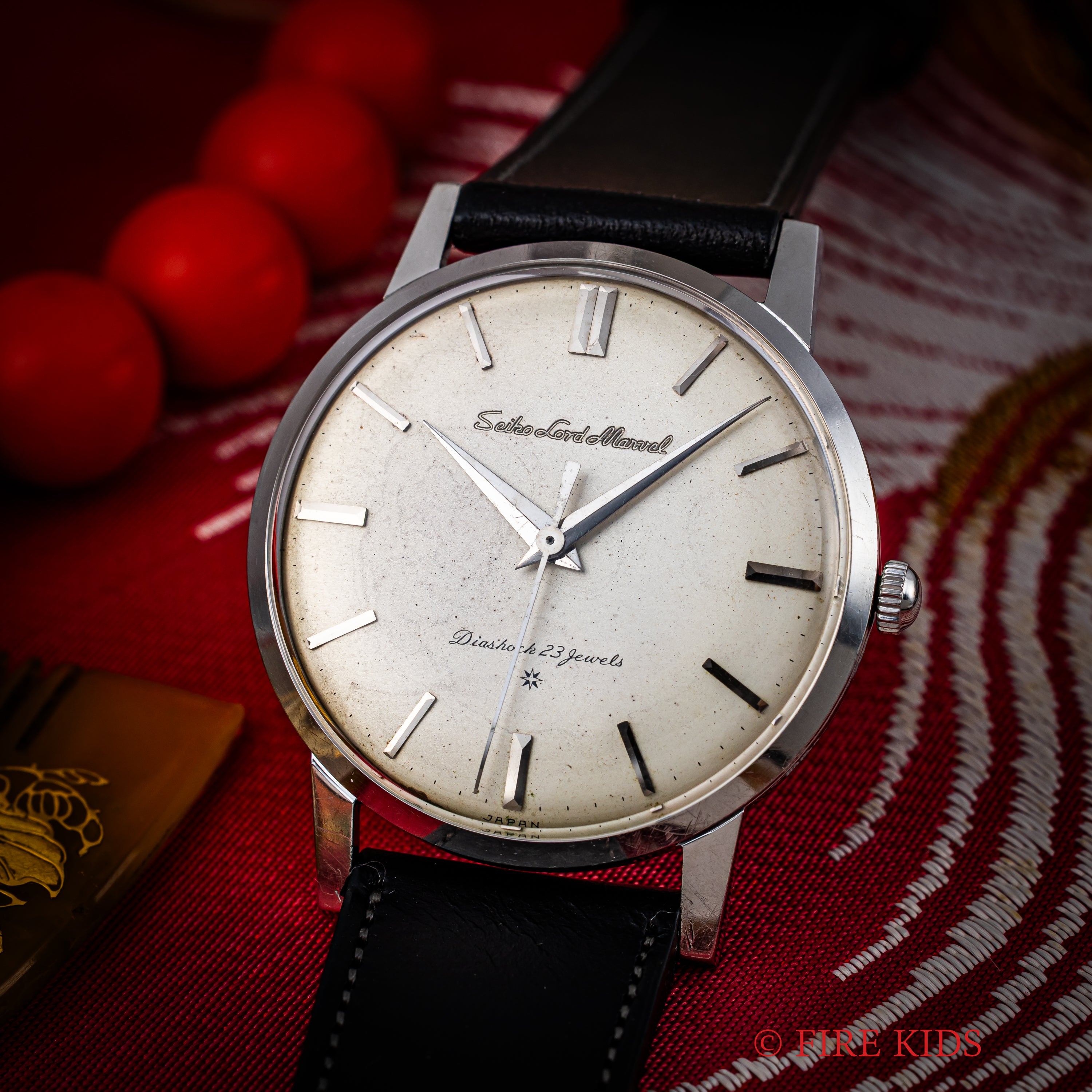 セイコー ロードマーベル SDダイヤル 彫文字ロゴ 手巻き 1960年