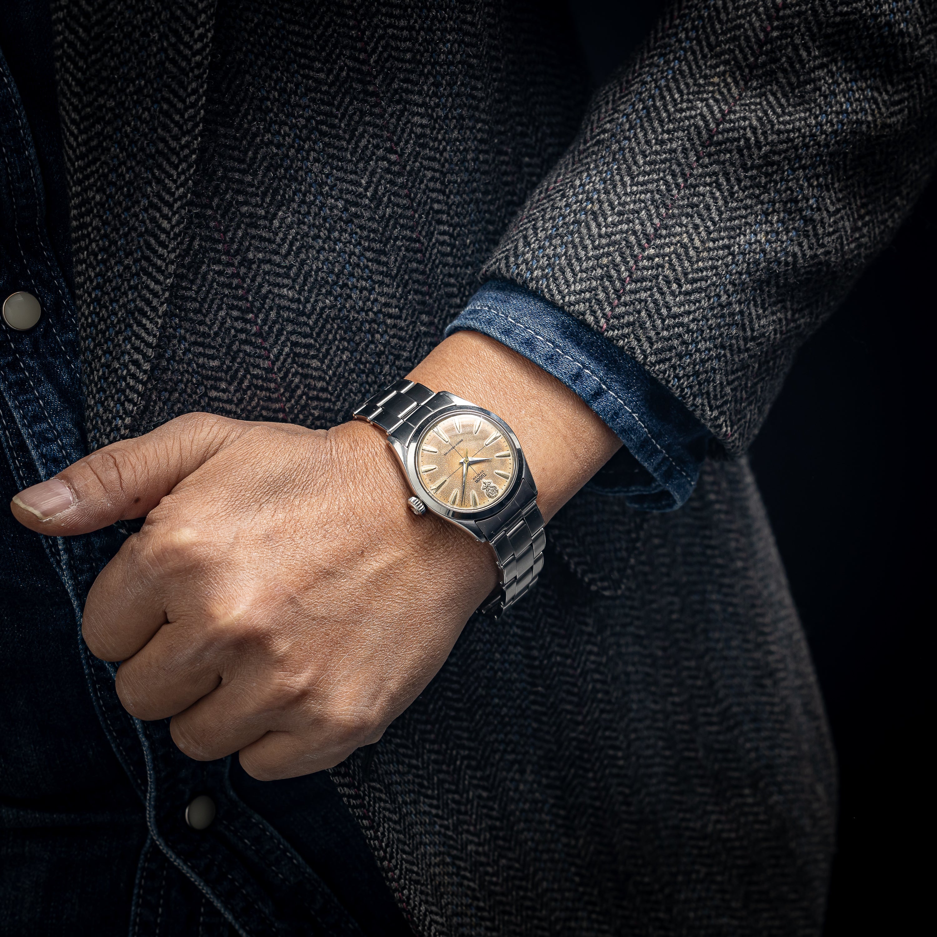 チューダー オイスター 1958年製 Ref.7934 デカバラ クロスライン