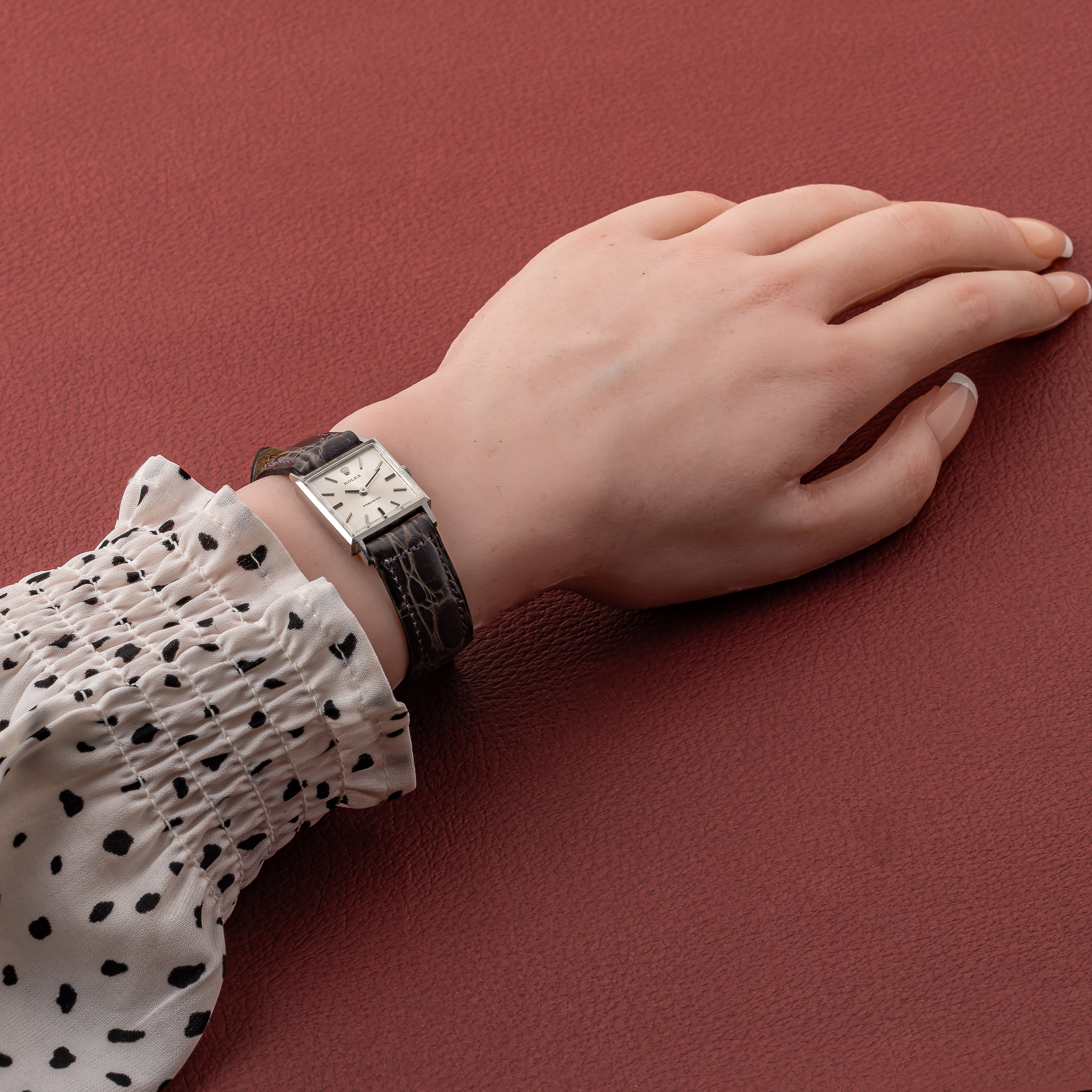 ロレックス レディース 1968年製 Ref.2611 スクエアケース 手巻き Cal.1400