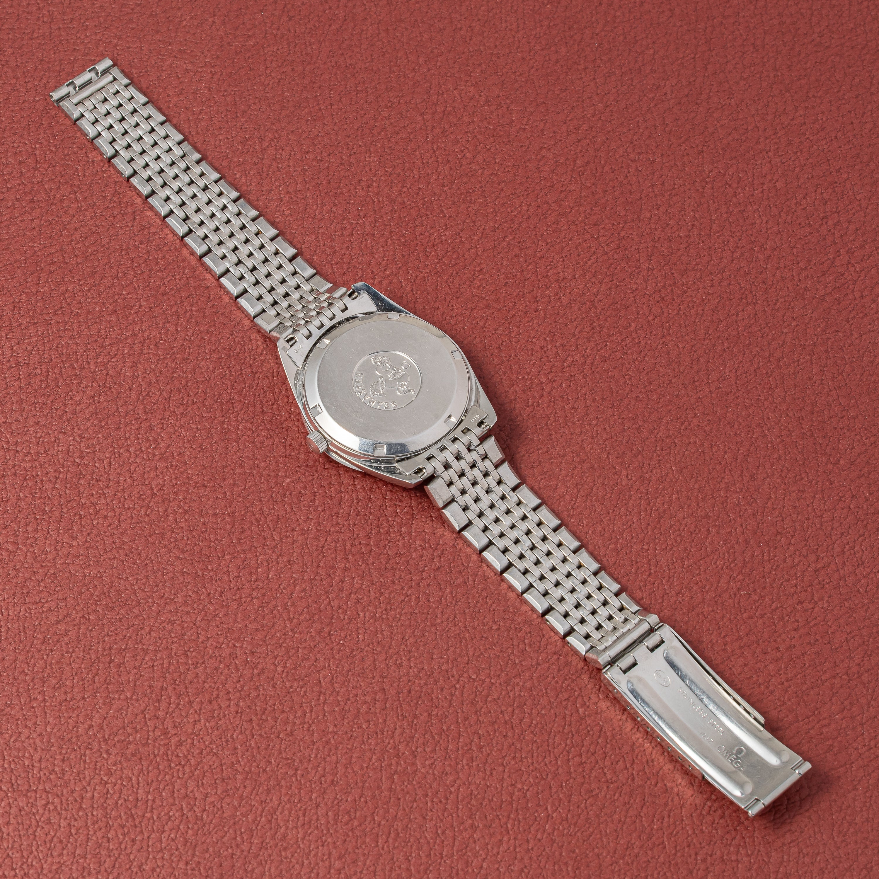 オメガ シーマスター 1970年製 ハイビート自動巻き Ref.166.0061 シルバーダイヤル 純正ブレス