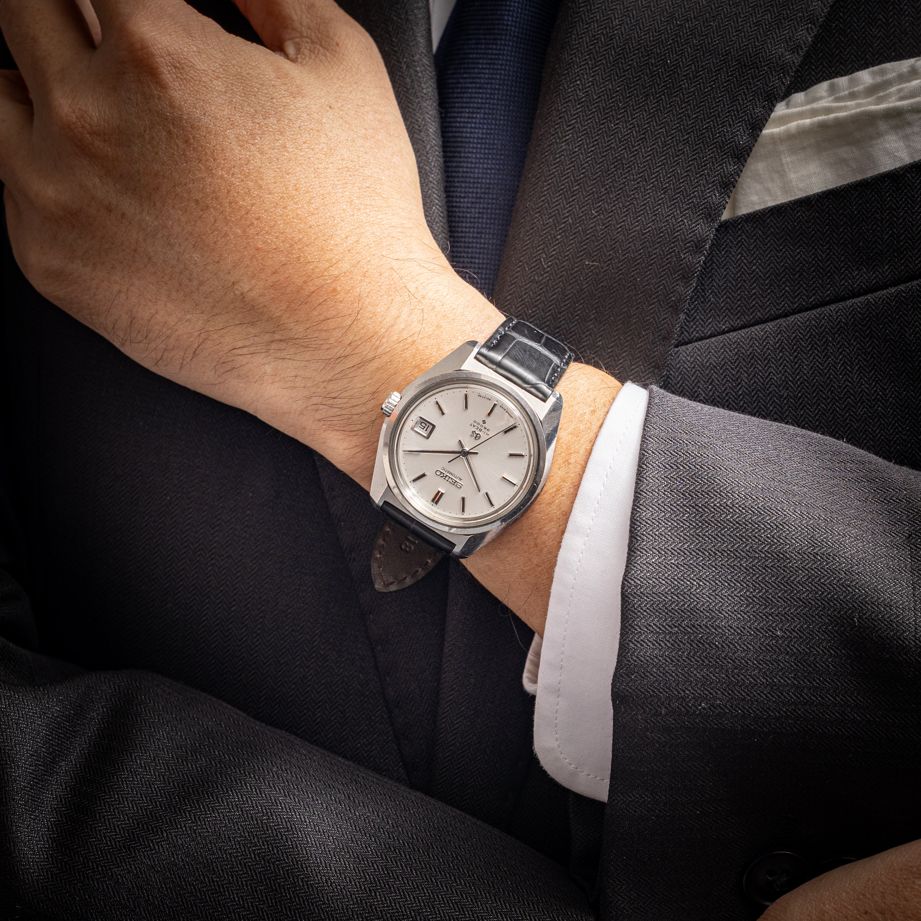 グランドセイコー ハイビート 36000 1969年製 Ref.6145-8000 61GS