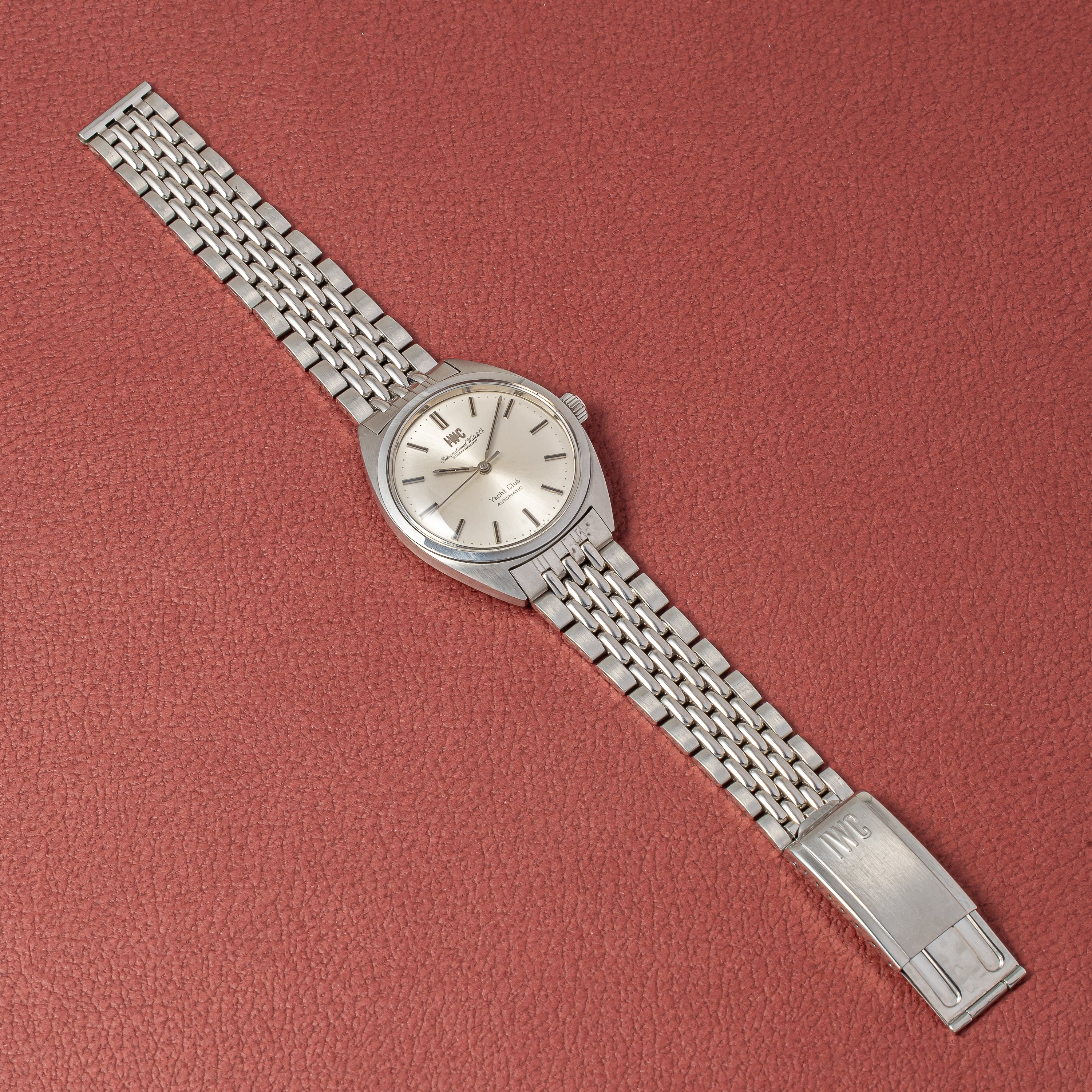 IWC ヨットクラブ 1969年製 Ref.R811AD ノンデイト 純正ゲイフレアーブレス