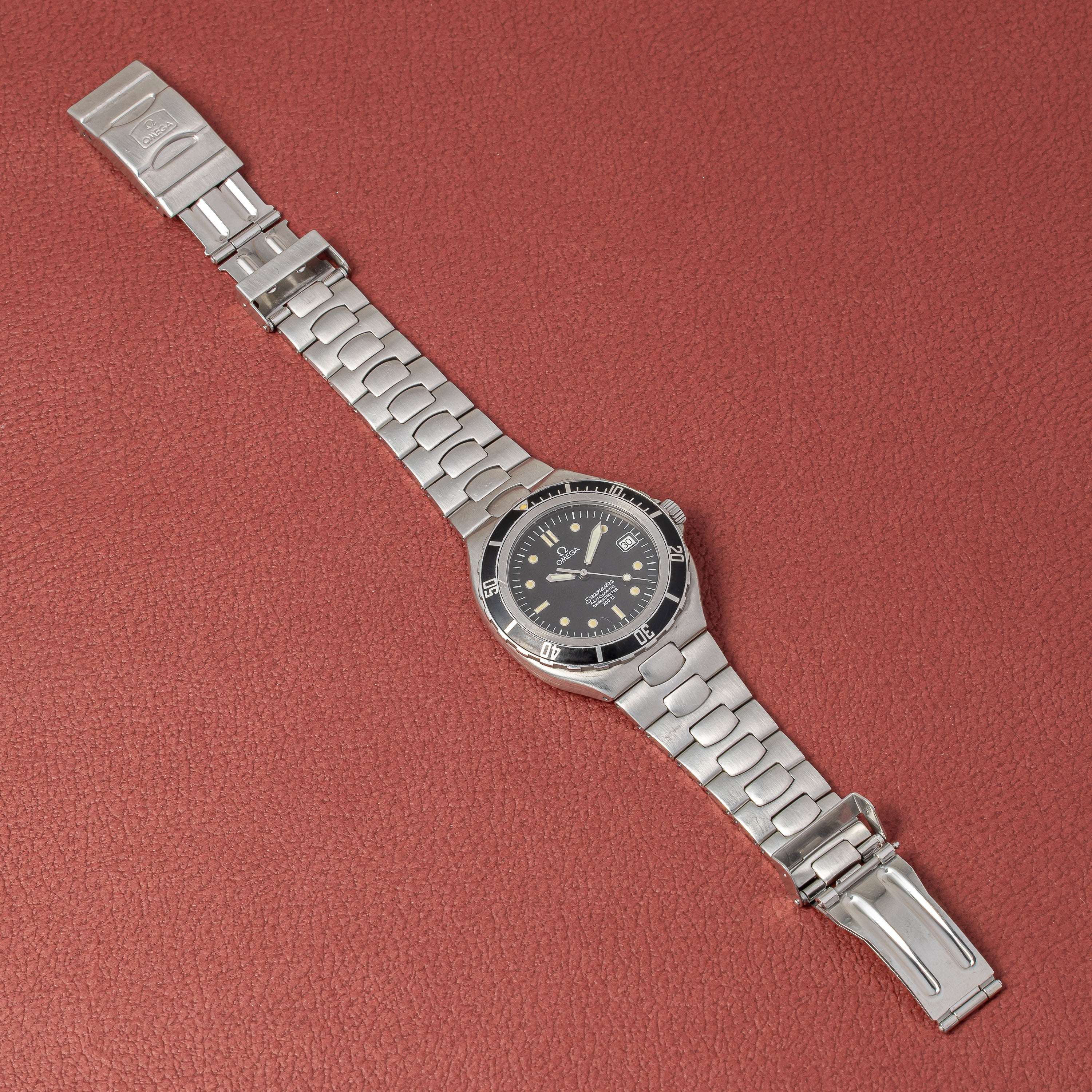 オメガ シーマスター プレボンド 1988年製 Ref.368.1061 ラージケース クロノメーター 200m