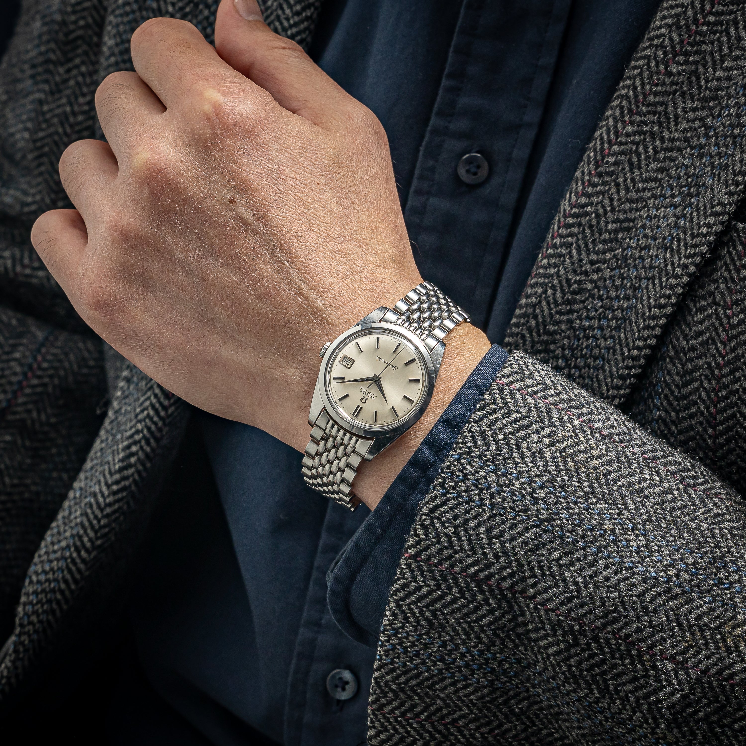 オメガ シーマスター 1964年製 Ref.166010 シルバーダイヤル