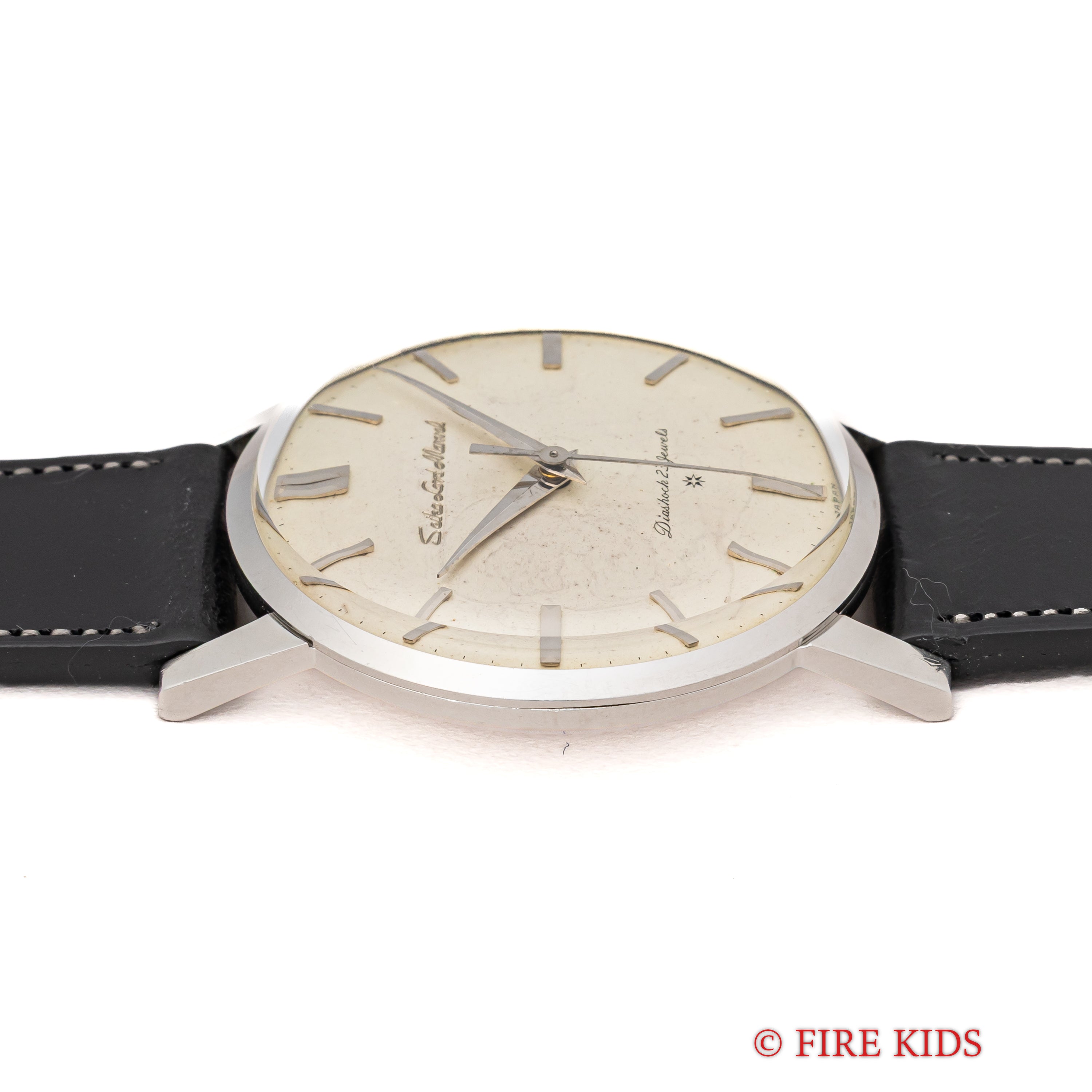 セイコー ロードマーベル SDダイヤル 彫文字ロゴ 手巻き 1960年製(昭和35年製) Ref.J14038 LM SSケース