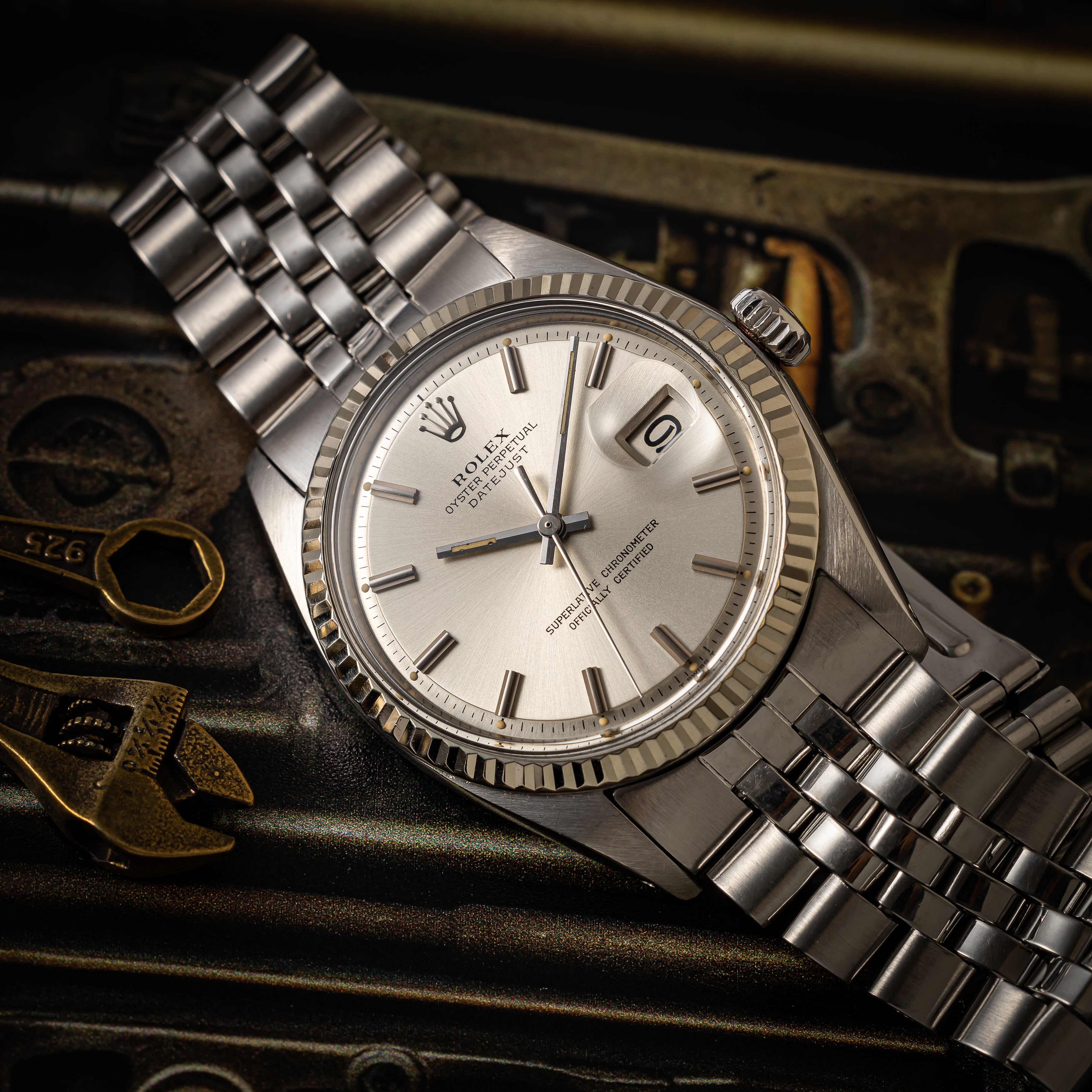 ロレックス デイトジャスト 1971年製 Ref.1601 シルバーダイヤル