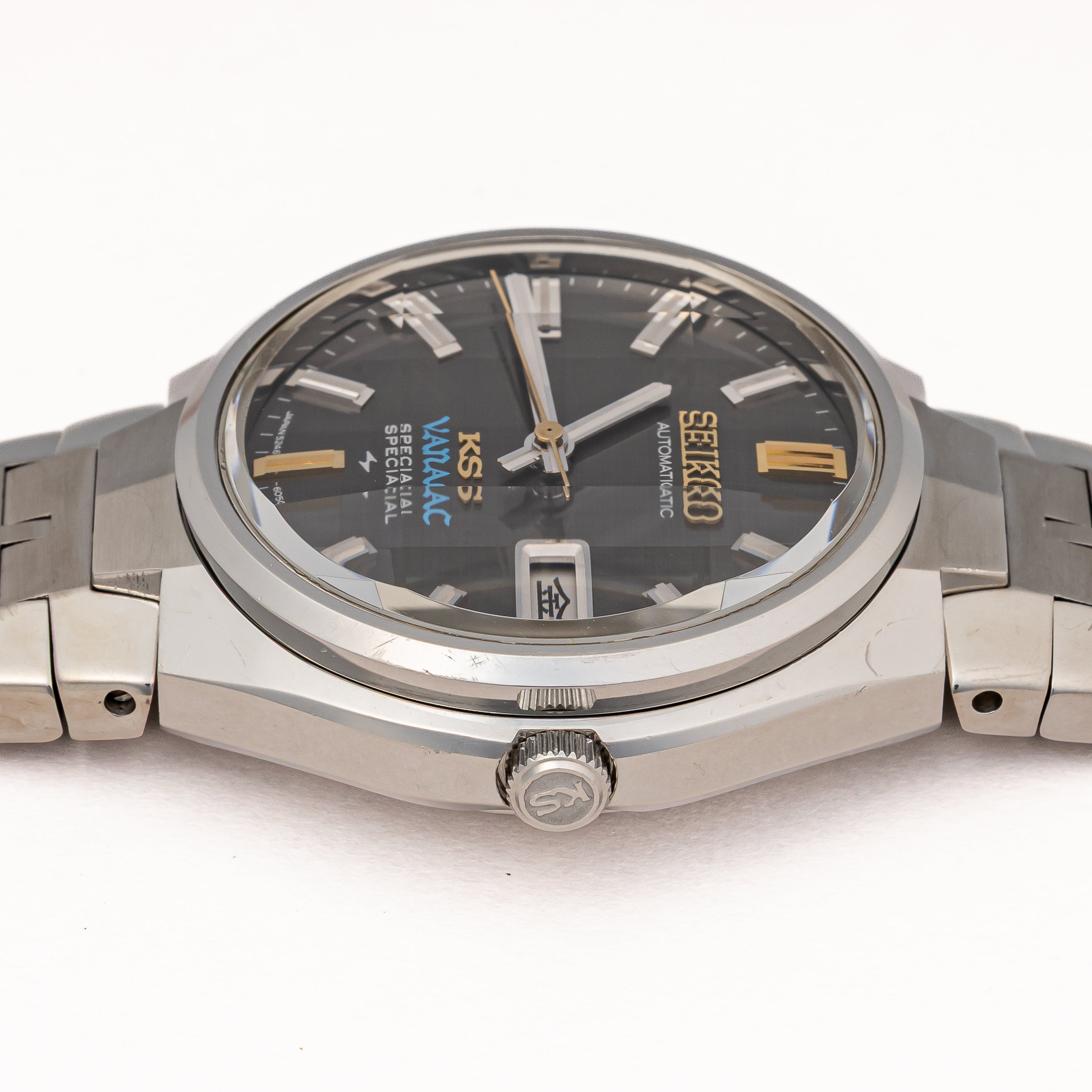 キングセイコー バナック スペシャル 1972年製 Ref.5246-6040 グレーダイヤル カットガラス ハイビート自動巻き