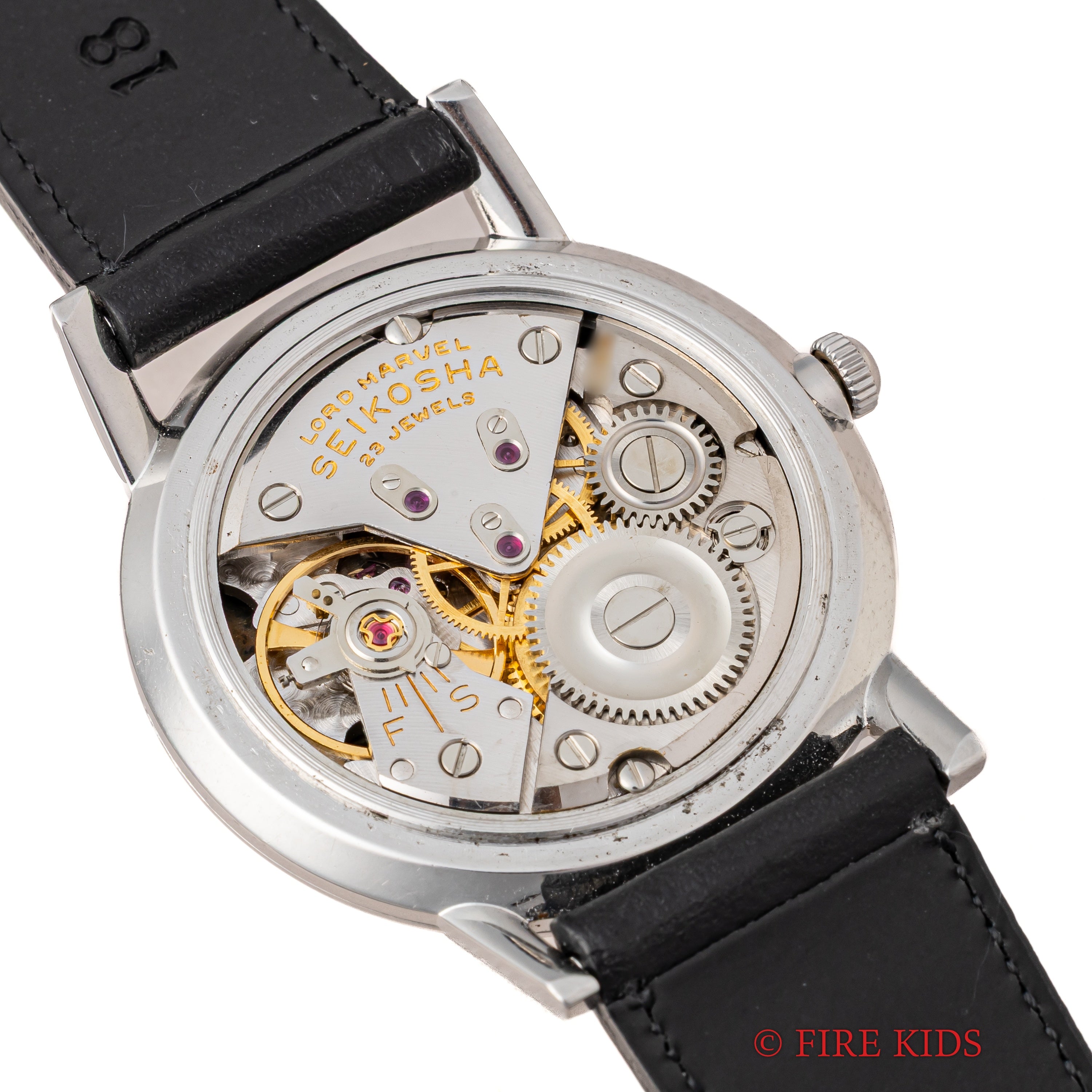 セイコー ロードマーベル SDダイヤル 彫文字ロゴ 手巻き 1960年製(昭和35年製) Ref.J14038 LM SSケース