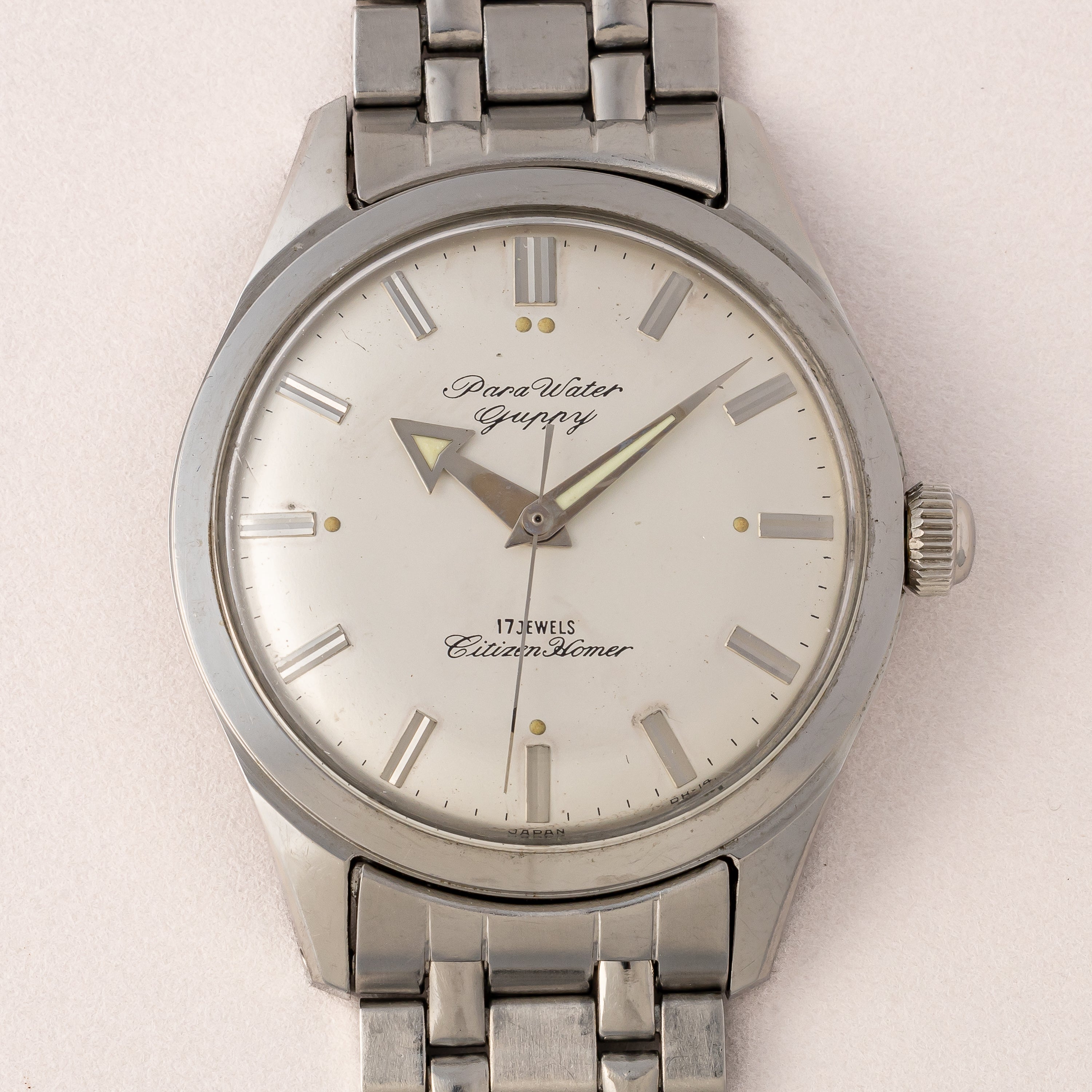 シチズン パラウォーター グッピー 1960年代製 Ref.H01407052 アローハンド 手巻き 純正ブレス付き