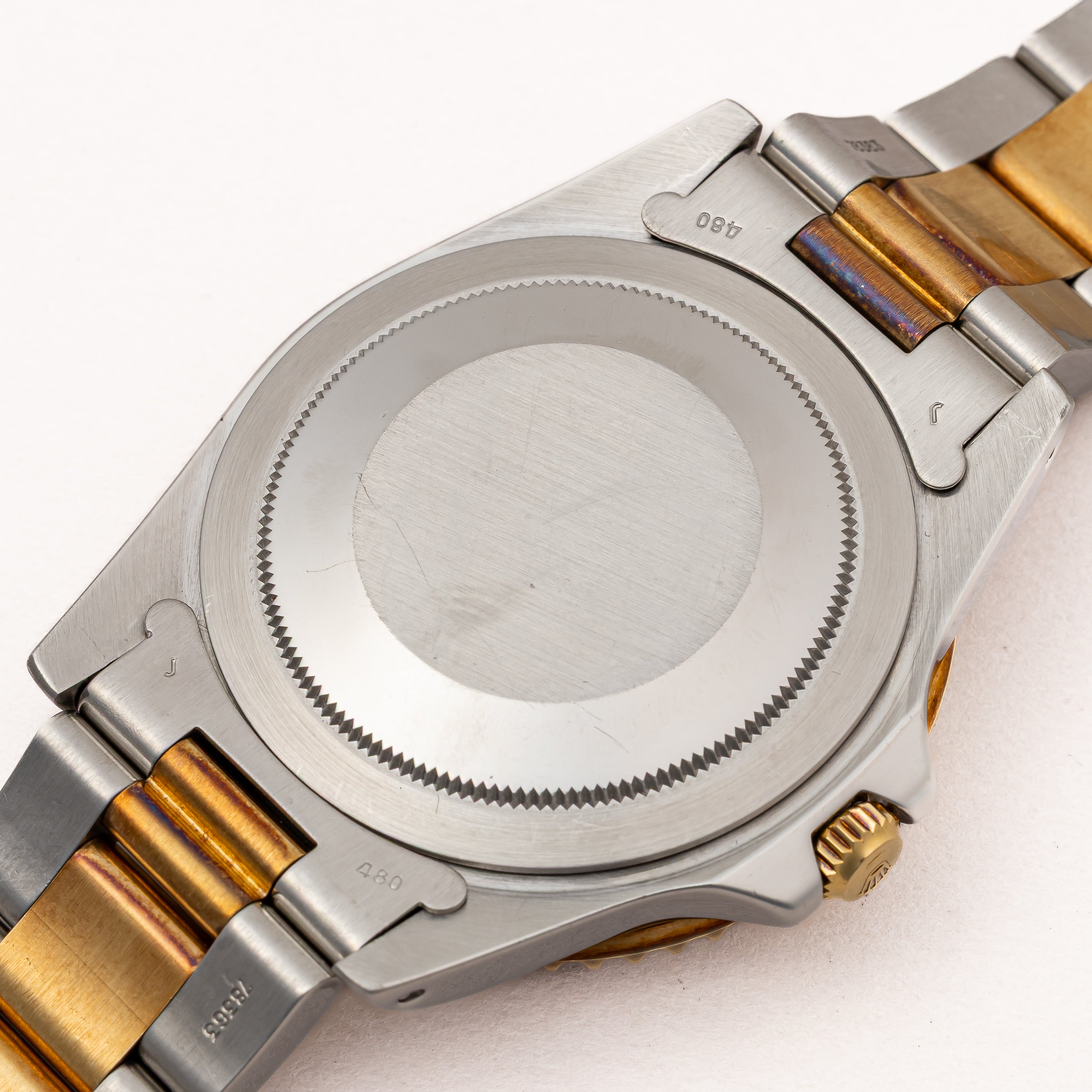 ロレックス GMTマスター 1982年製 コンビ ブラウンニップル Ref.16753