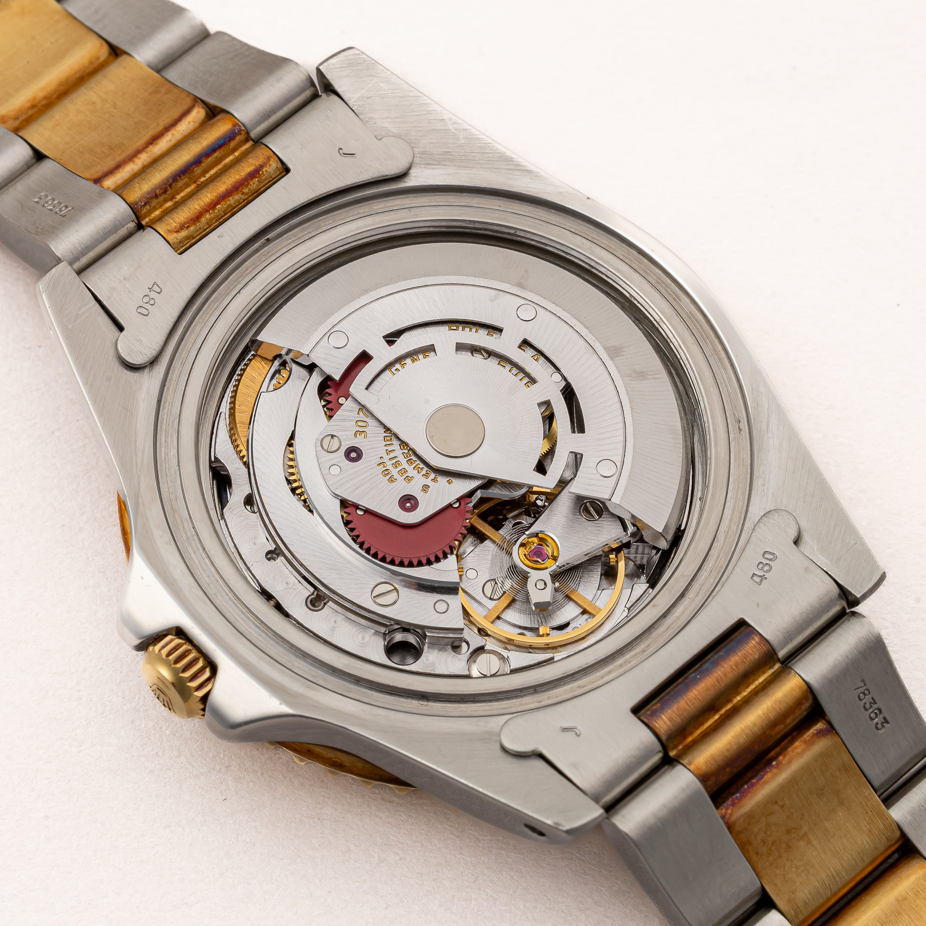 ロレックス GMTマスター 1982年製 コンビ ブラウンニップル Ref.16753