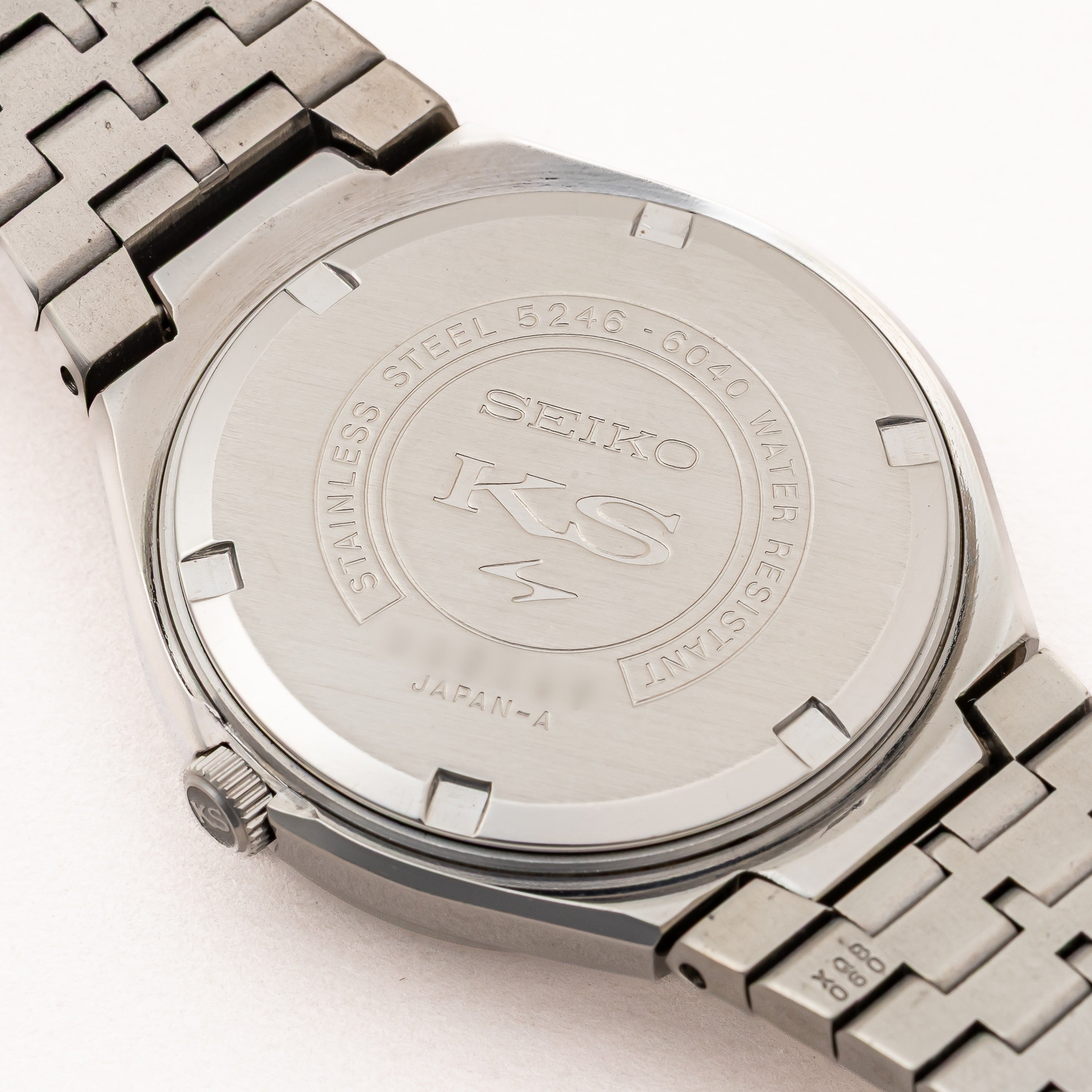 キングセイコー バナック スペシャル 1972年製 Ref.5246-6040 グレーダイヤル カットガラス ハイビート自動巻き