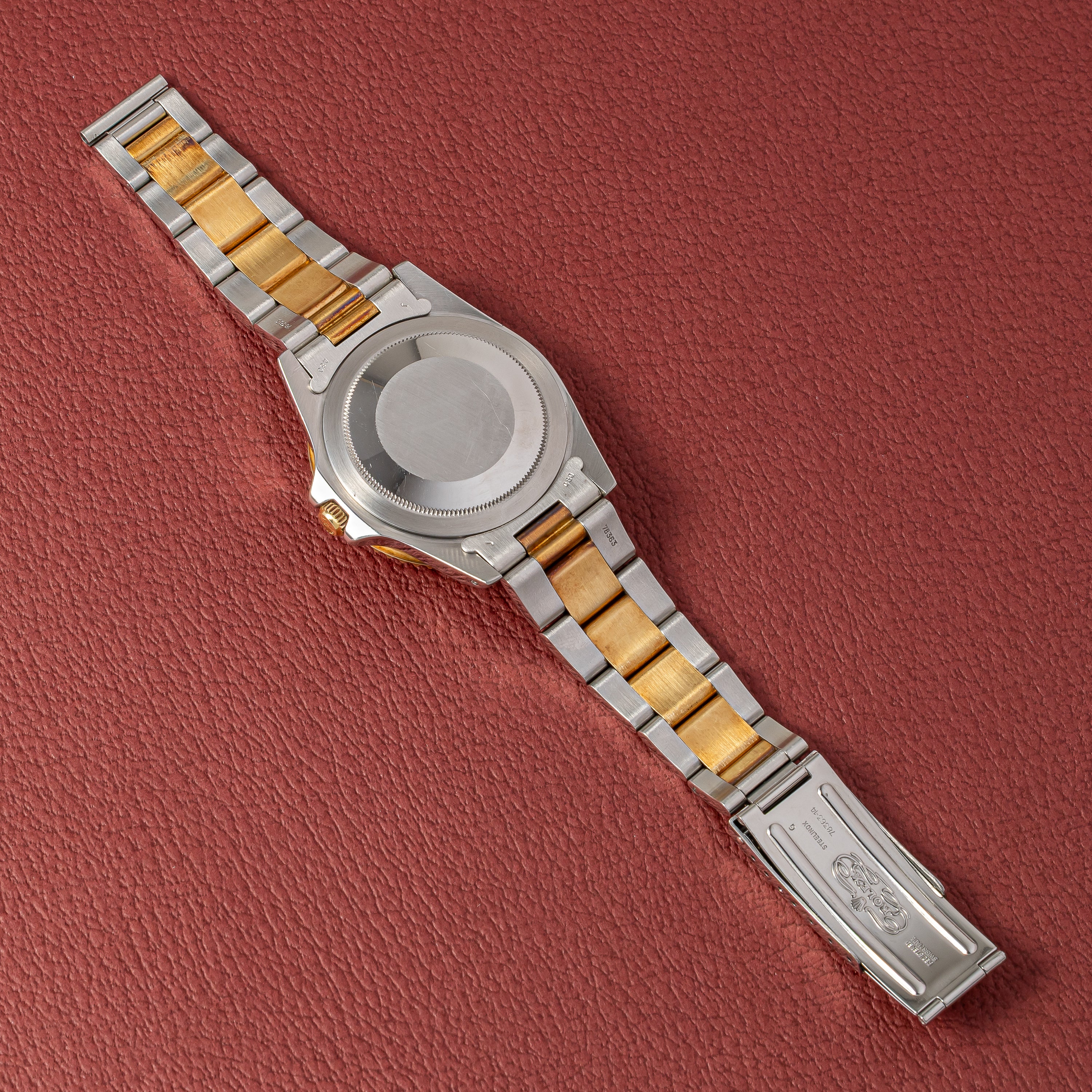 ロレックス GMTマスター 1982年製 コンビ ブラウンニップル Ref.16753