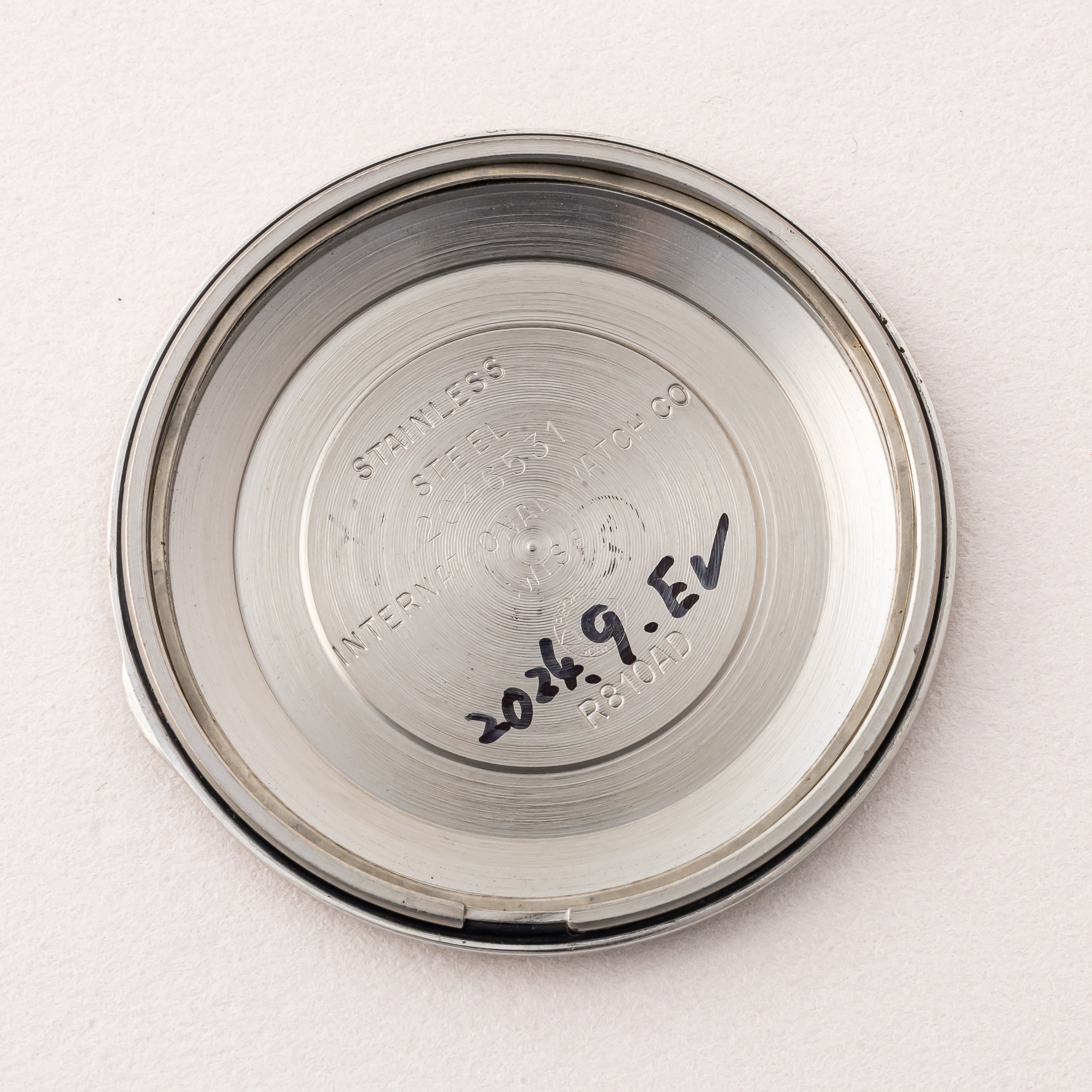 IWC ラウンドケース 1972年製 オートマチック Ref.R810AD ブルーダイヤル