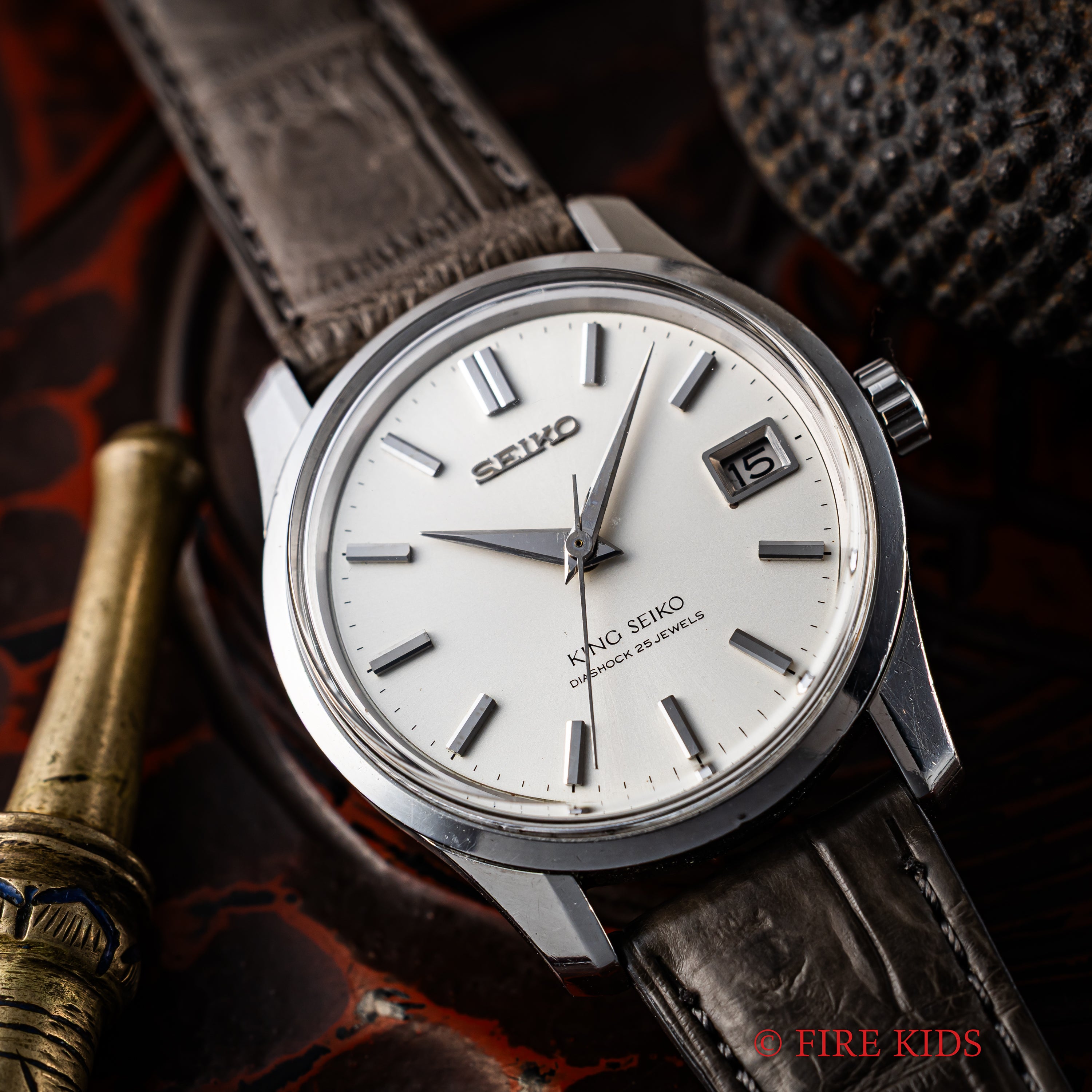 キングセイコー 1966年製 Ref.4402-8000 44KS 手巻 前期型盾