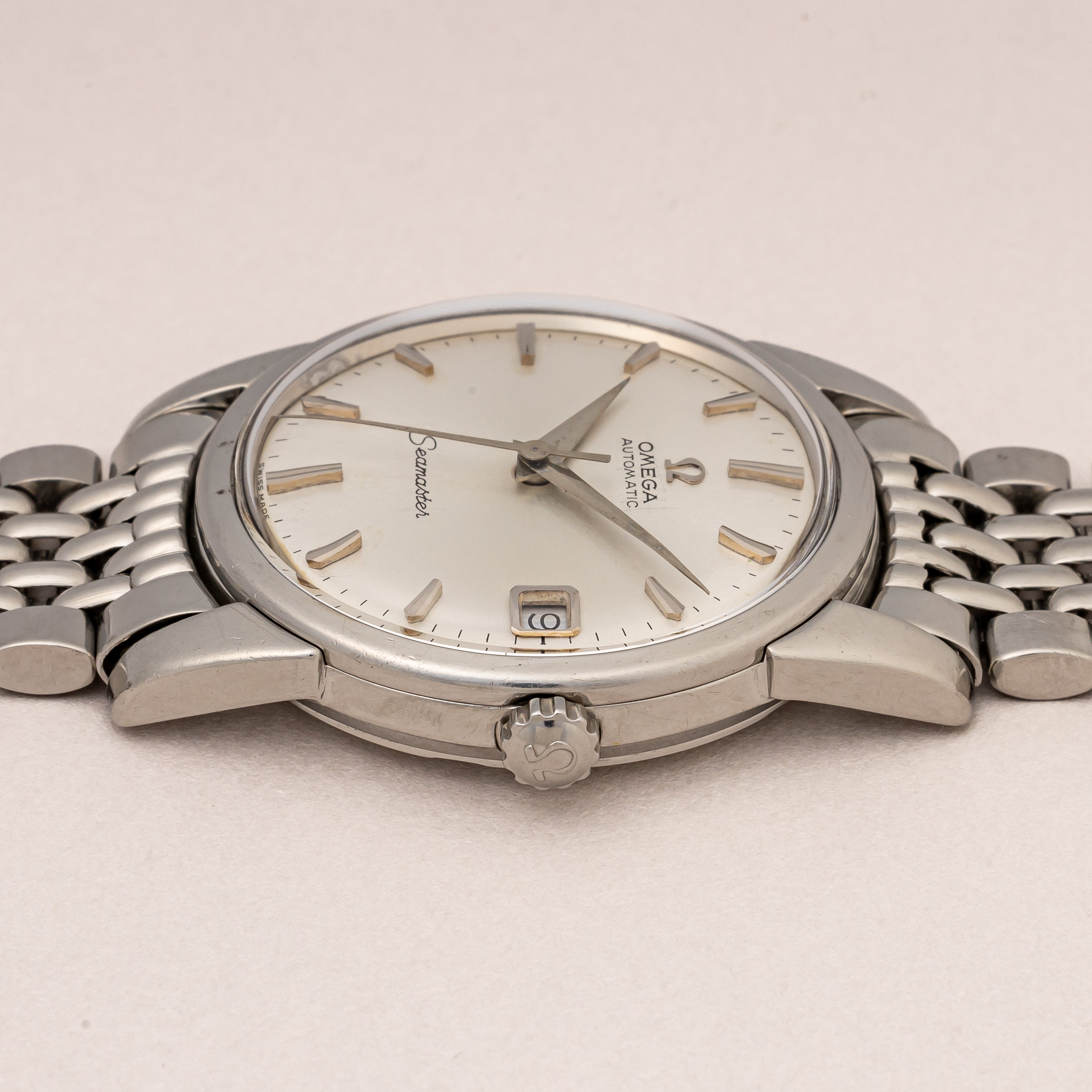 オメガ シーマスター 1962年製 Ref.14762SC61 シルバーダイヤル ブレス付き