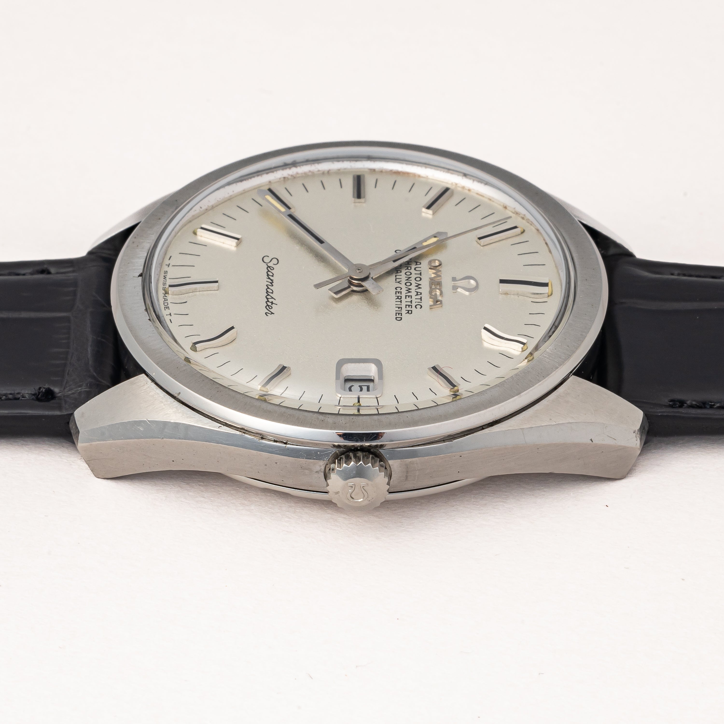 オメガ シーマスター クロノメーター 1969年製 Ref.168.022 シルバーダイヤル