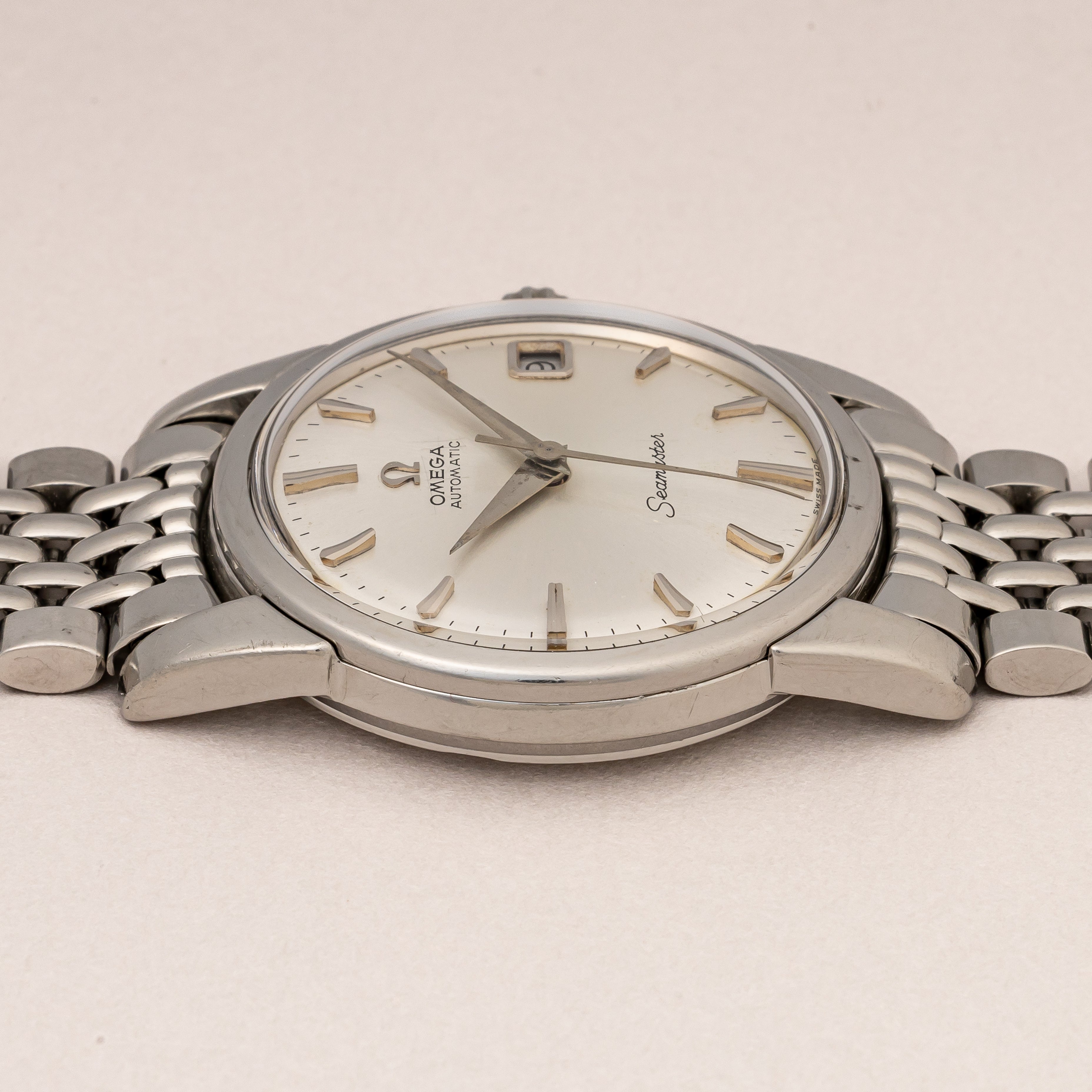 オメガ シーマスター 1962年製 Ref.14762SC61 シルバーダイヤル ブレス付き