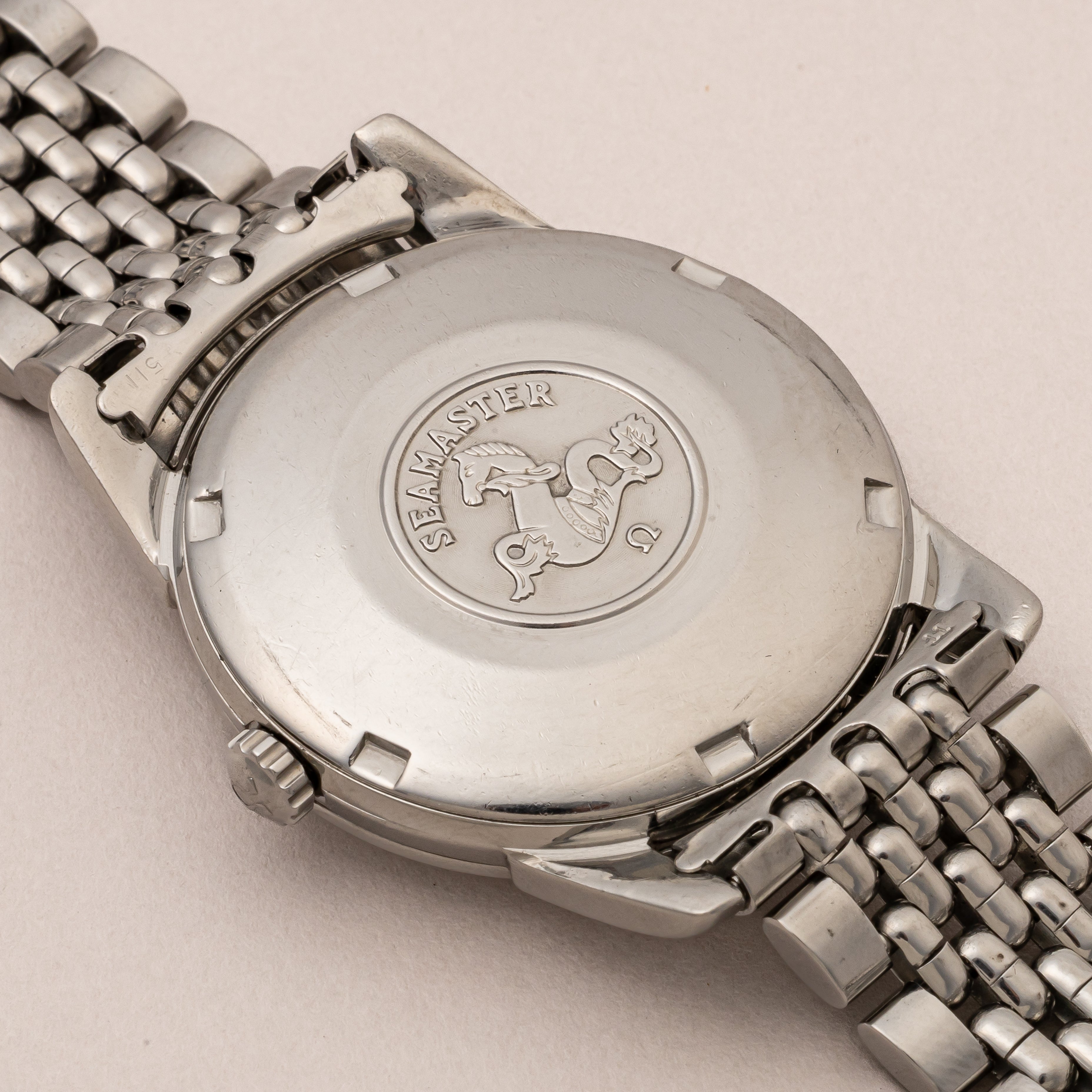 オメガ シーマスター 1962年製 Ref.14762SC61 シルバーダイヤル ブレス付き
