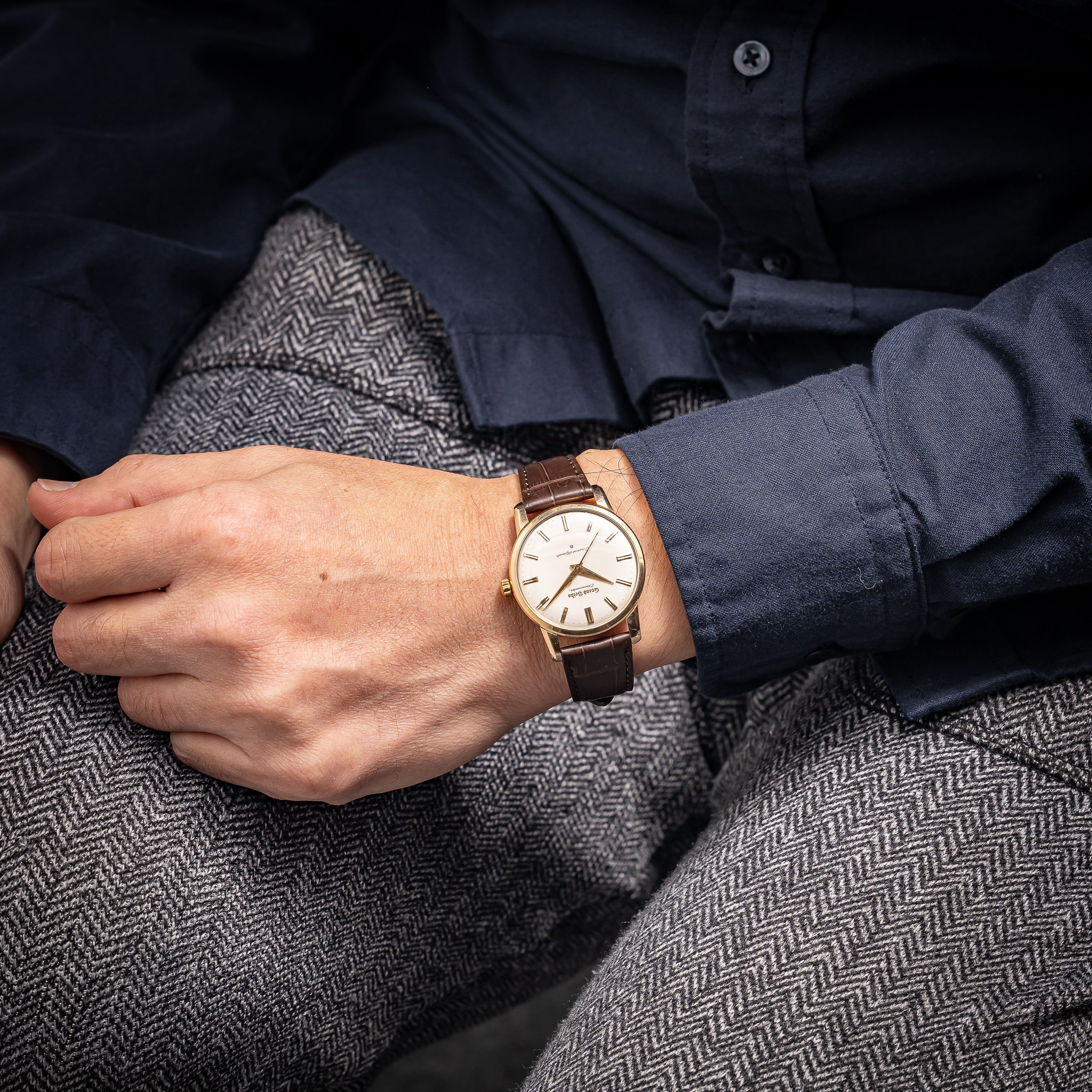 グランドセイコー ファーストモデル 1963年製 Ref.J14070E GS アップライトダイヤル