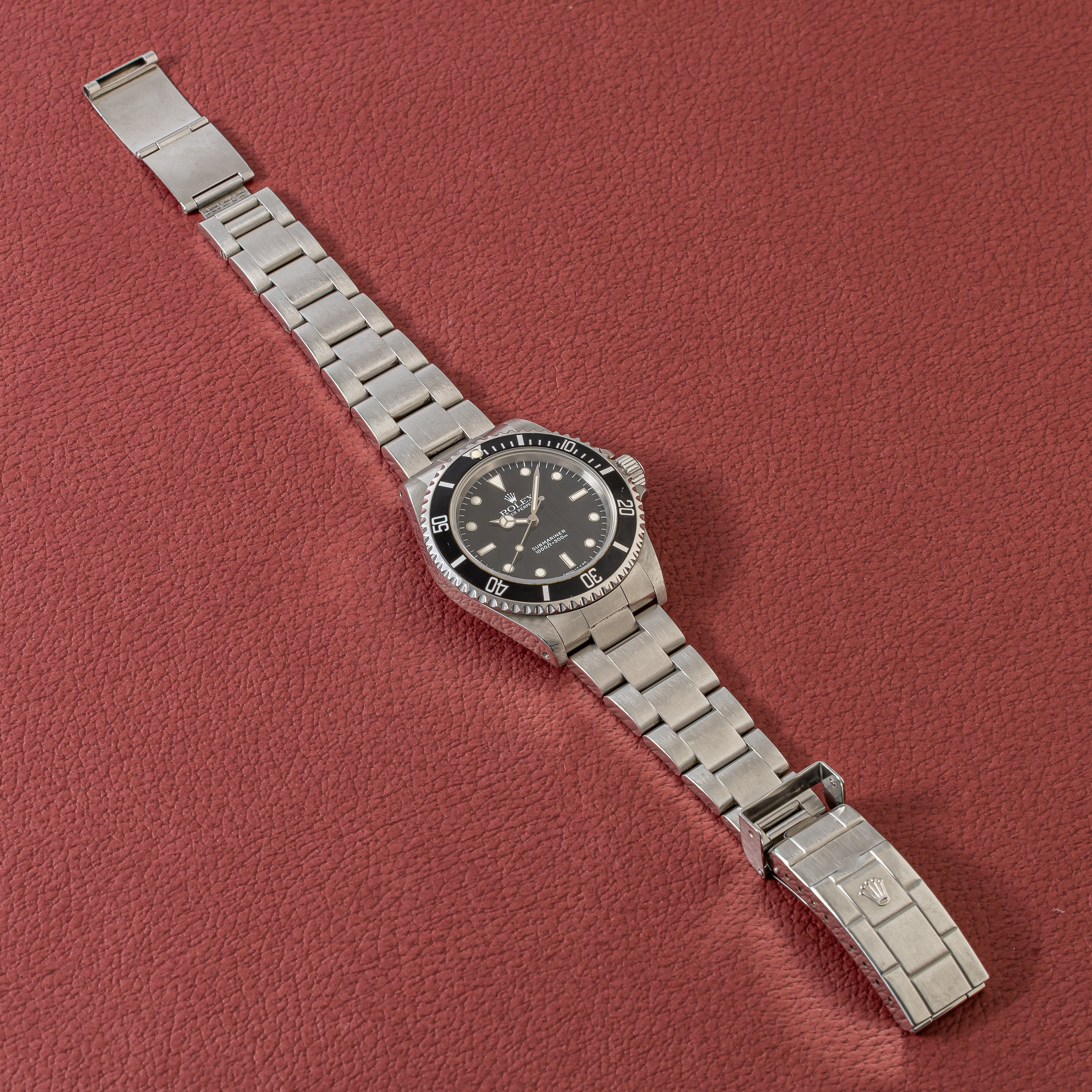 ロレックス サブマリーナー ノンデイト1996年~1997年製 Ref.14060 箱、ギャラ付き