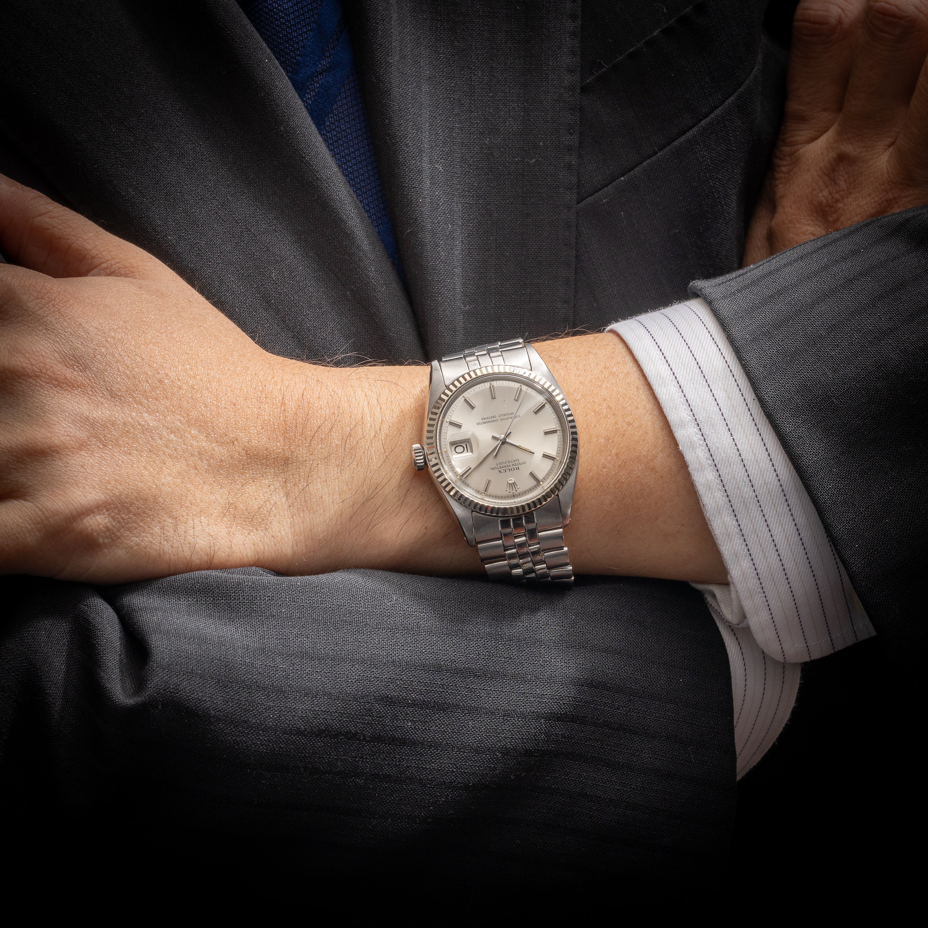 ロレックス デイトジャスト 1971年製 Ref.1601 シルバーダイヤル