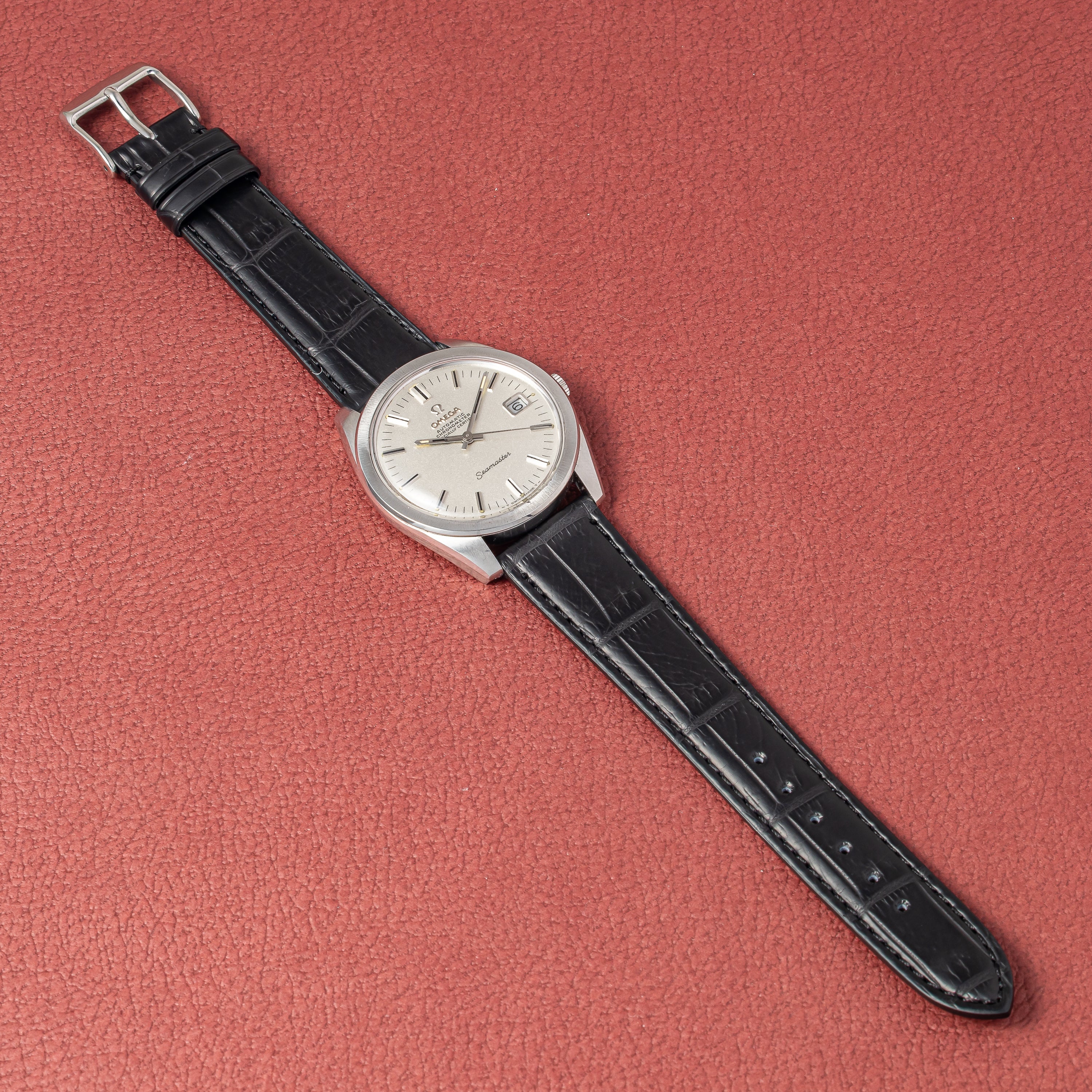 オメガ シーマスター クロノメーター 1969年製 Ref.168.022 シルバーダイヤル