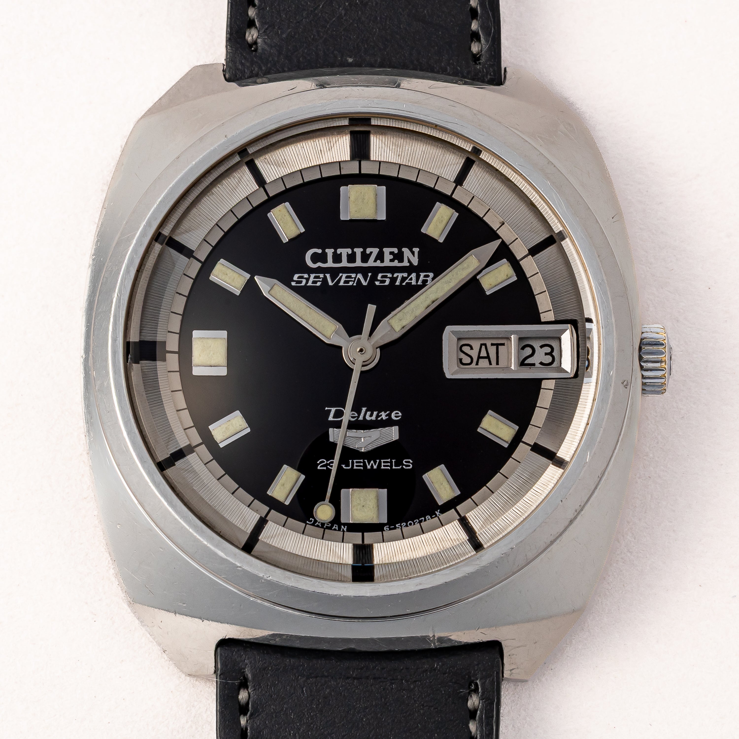 シチズン セブンスターデラックス 1969年製 クッションケース デイデイト自動巻