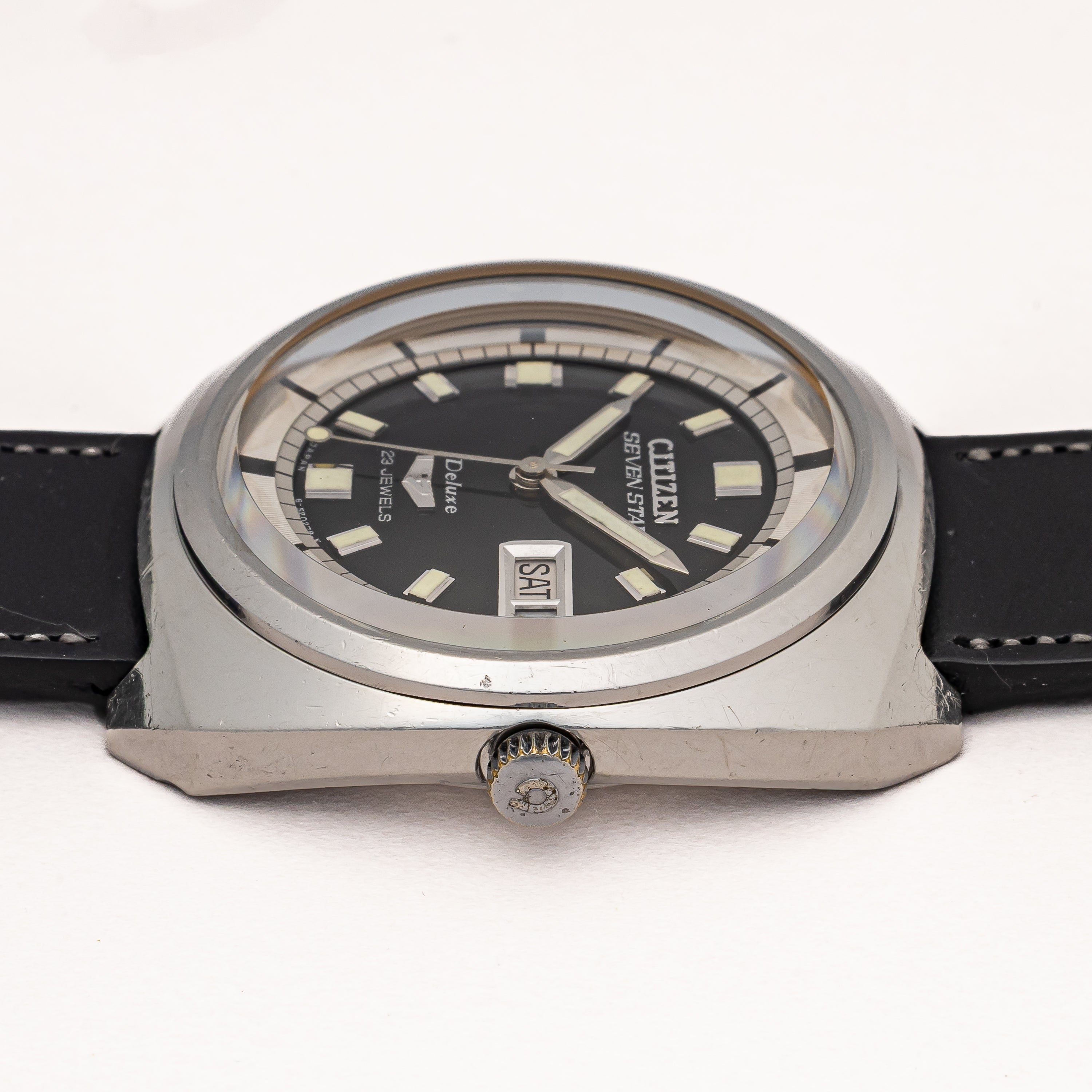 シチズン セブンスターデラックス 1969年製 クッションケース デイデイト自動巻