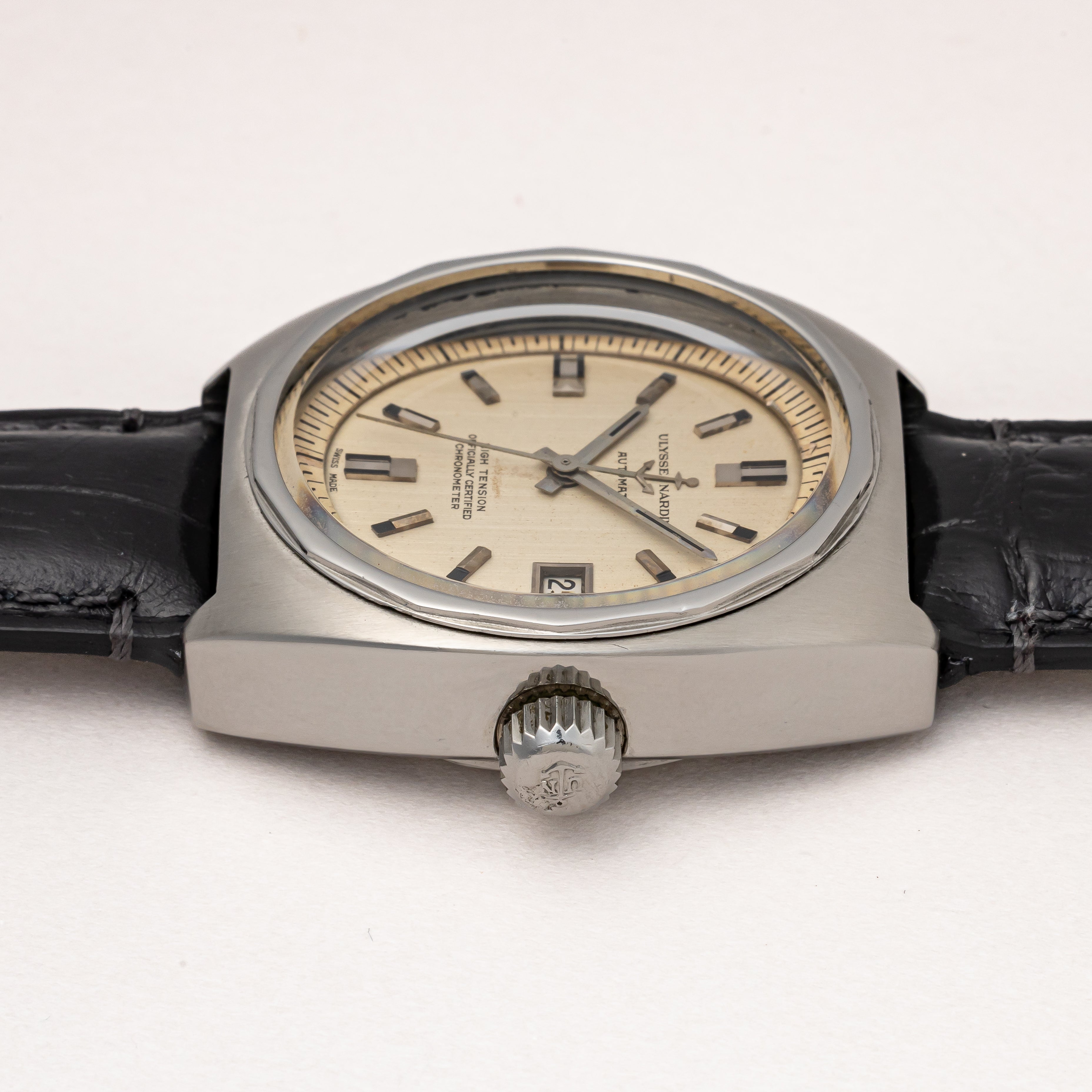 ユリスナルダン クロノメーター ハイテンション 1960年代製 純正尾錠付き