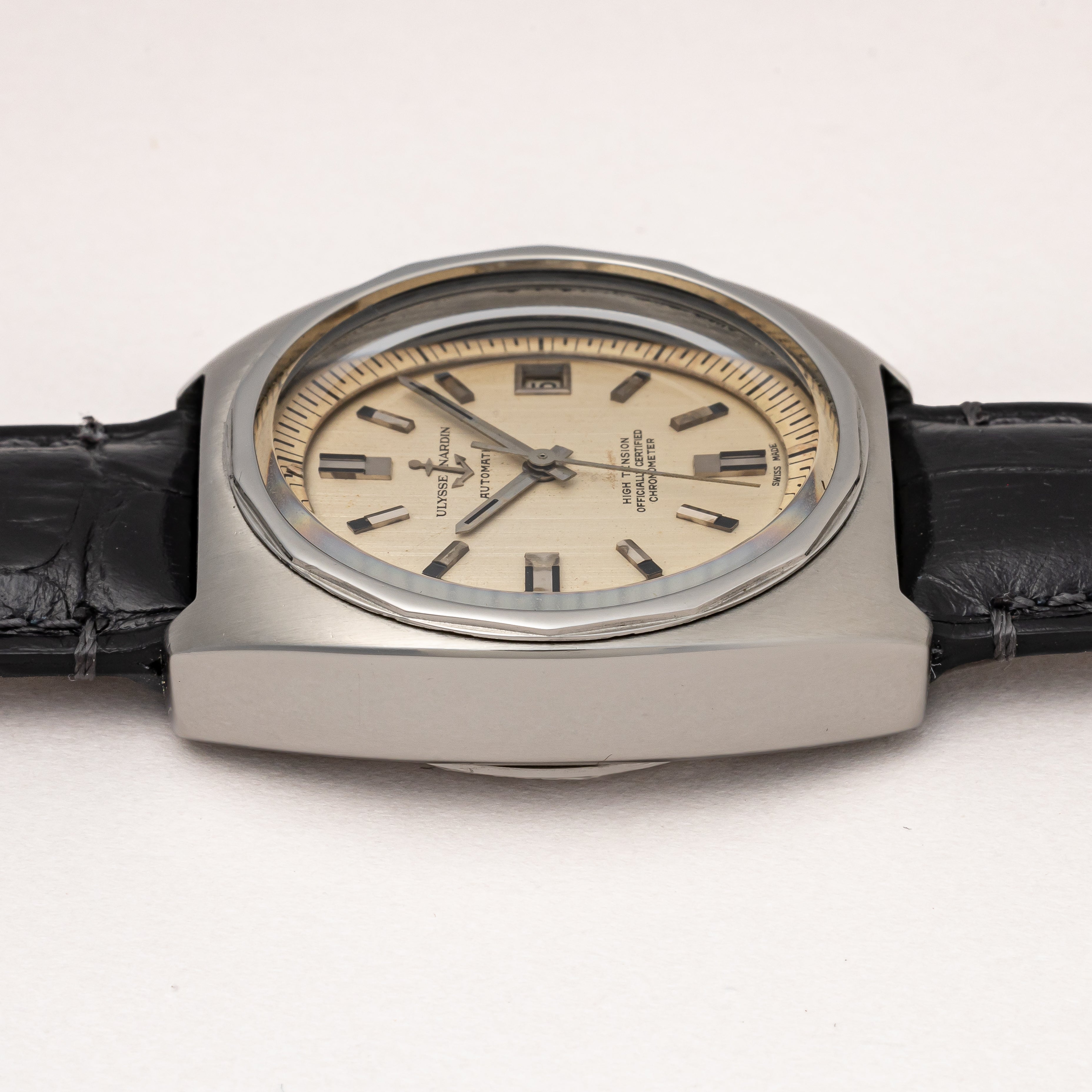 ユリスナルダン クロノメーター ハイテンション 1960年代製 純正尾錠付き