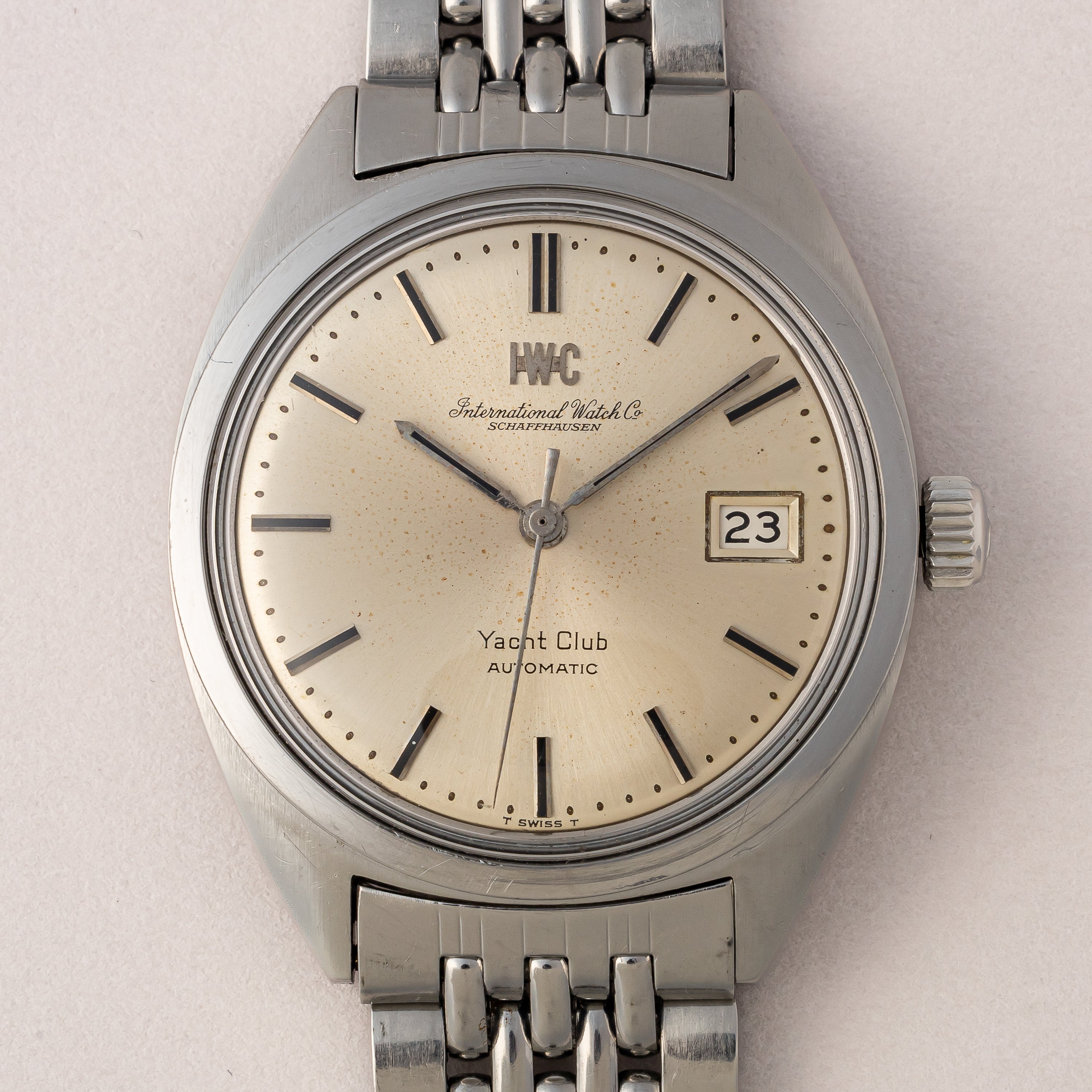 IWC ヨットクラブ 1970年製 Ref.R811A 純正ゲイフレアーブレス付き