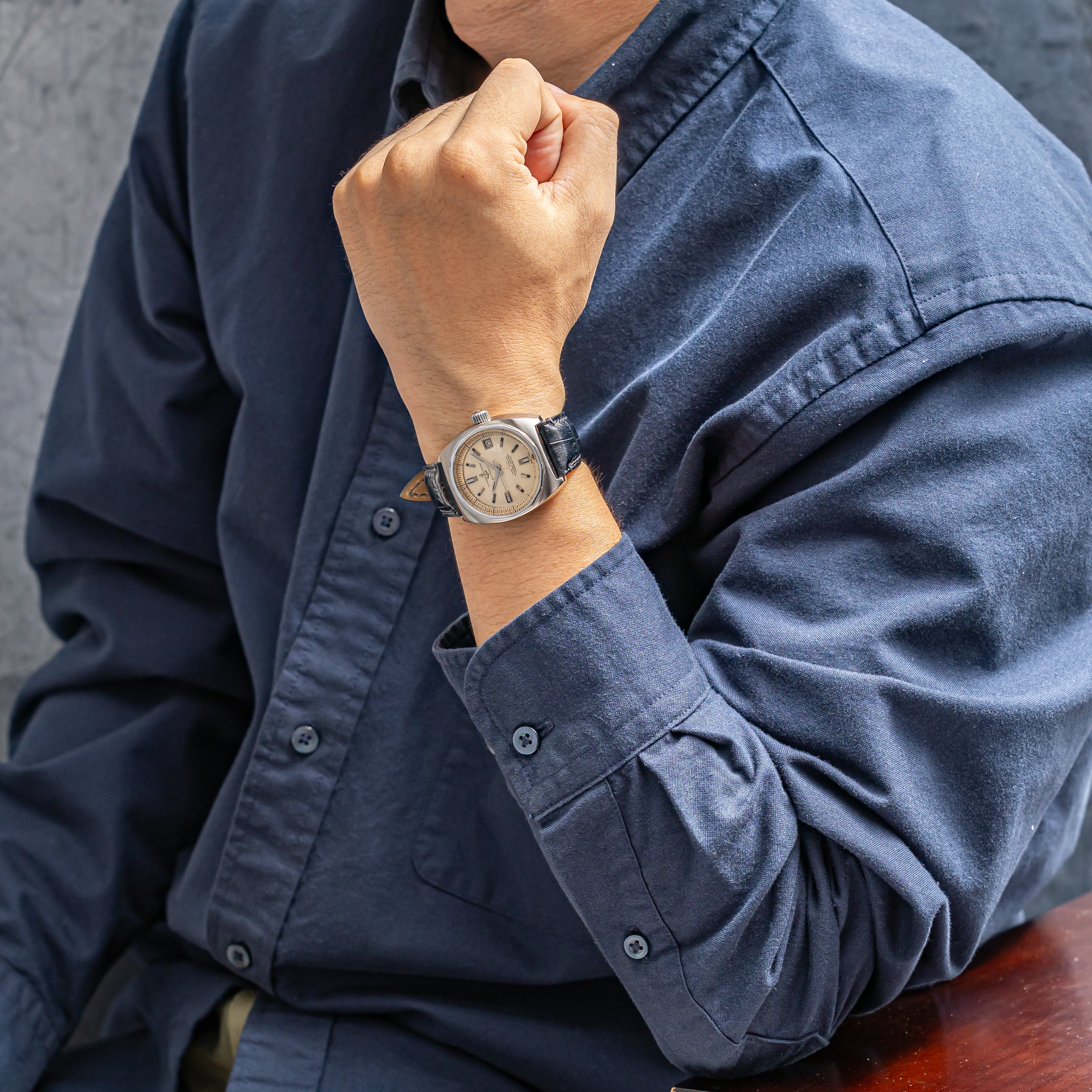 ユリスナルダン クロノメーター ハイテンション 1960年代製 純正尾錠付き