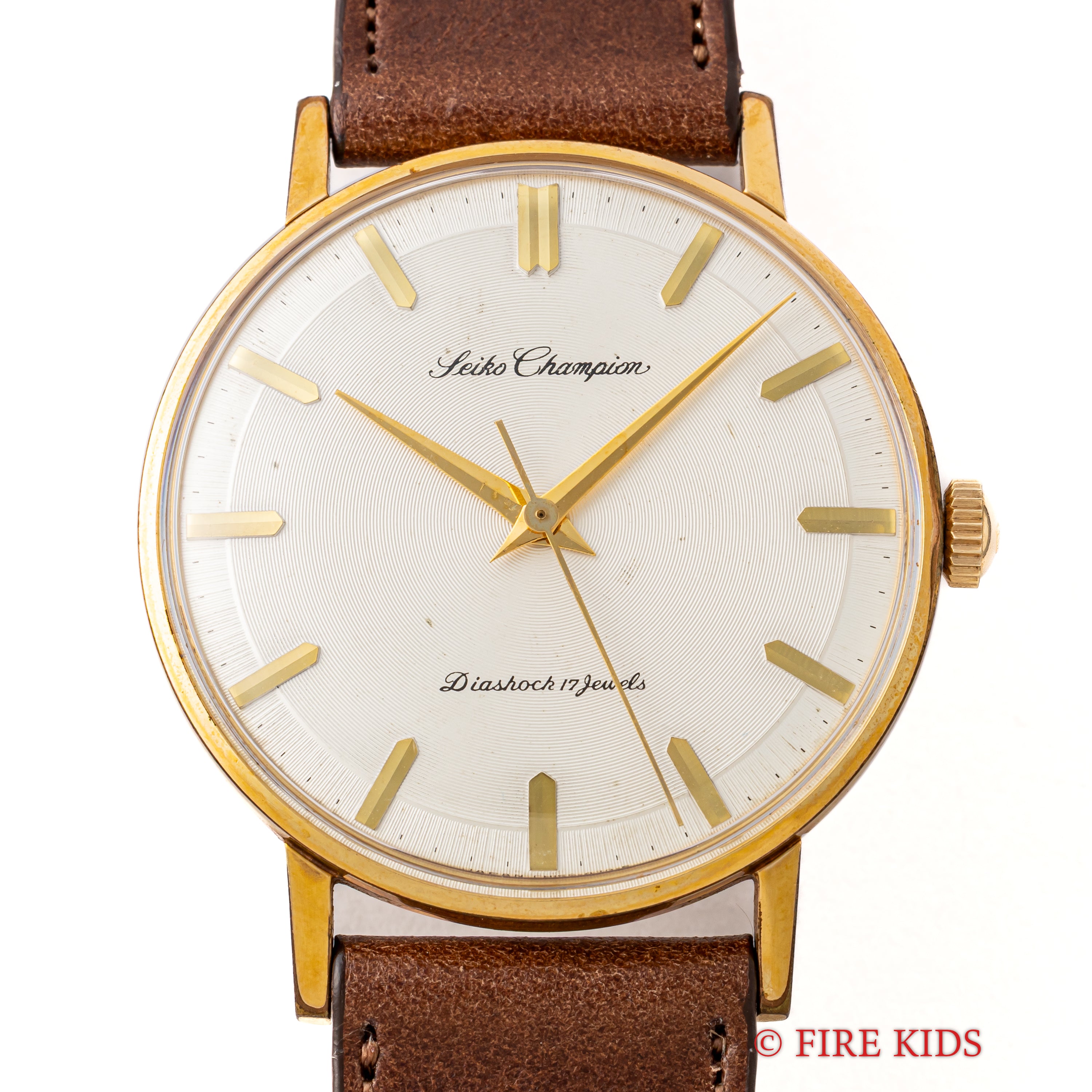 セイコー チャンピオン Ref.15026E 1962年製 レコードダイヤル 手巻き EGPケース