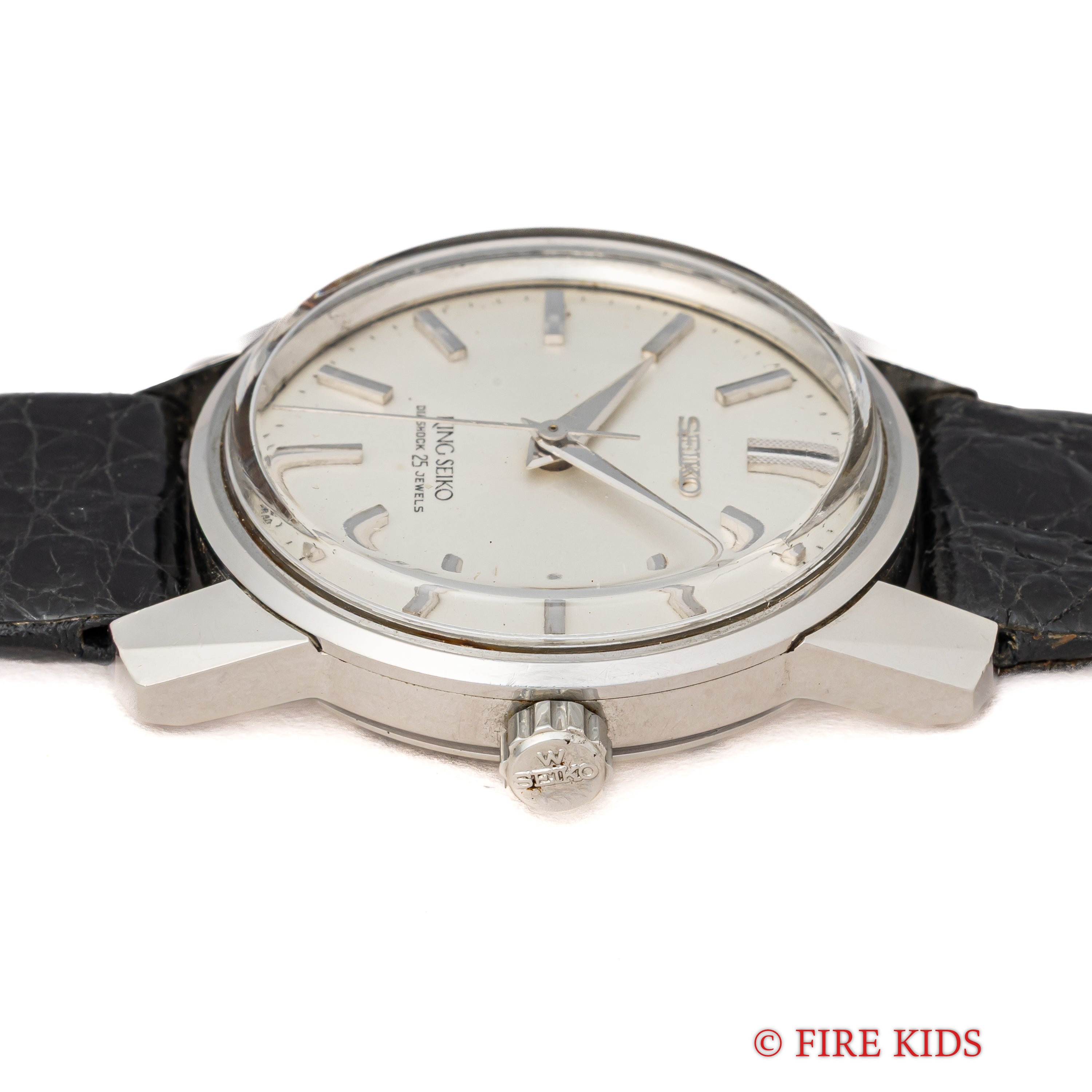 キングセイコー 1966年製 Ref.44-9990 盾メダリオン 44KS前期 手巻き セイコー純正尾錠付き