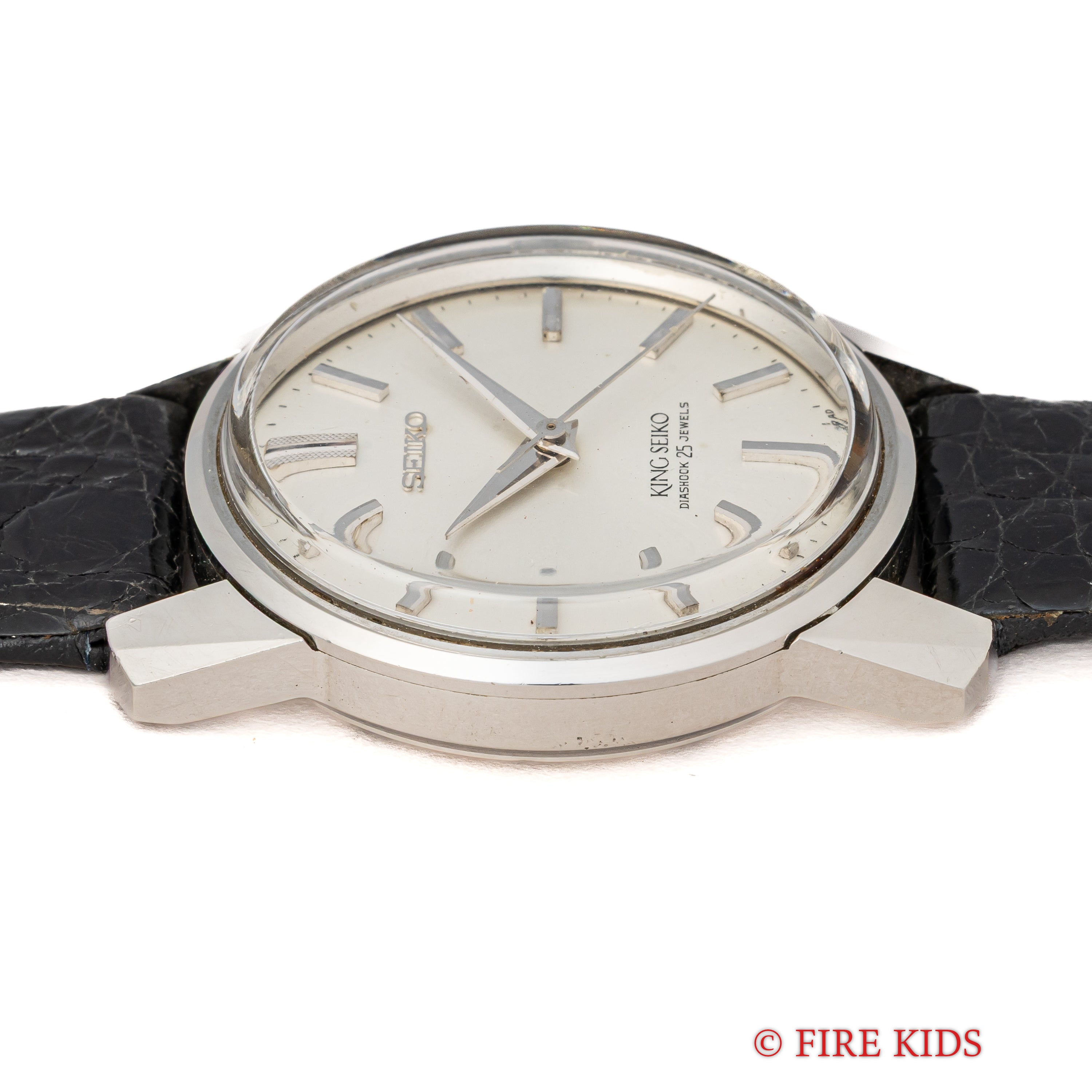 キングセイコー 1966年製 Ref.44-9990 盾メダリオン 44KS前期 手巻き セイコー純正尾錠付き