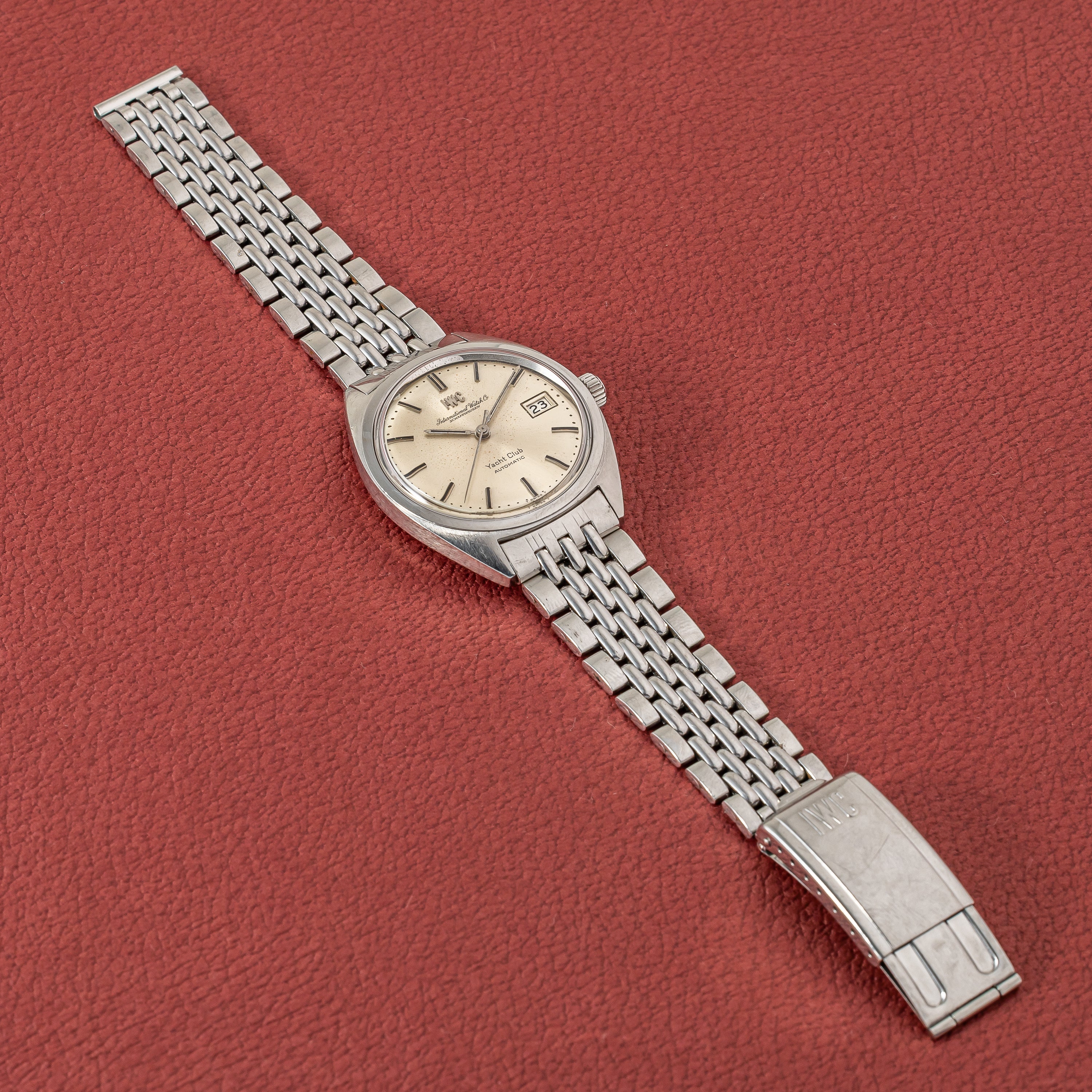 IWC ヨットクラブ 1970年製 Ref.R811A 純正ゲイフレアーブレス付き