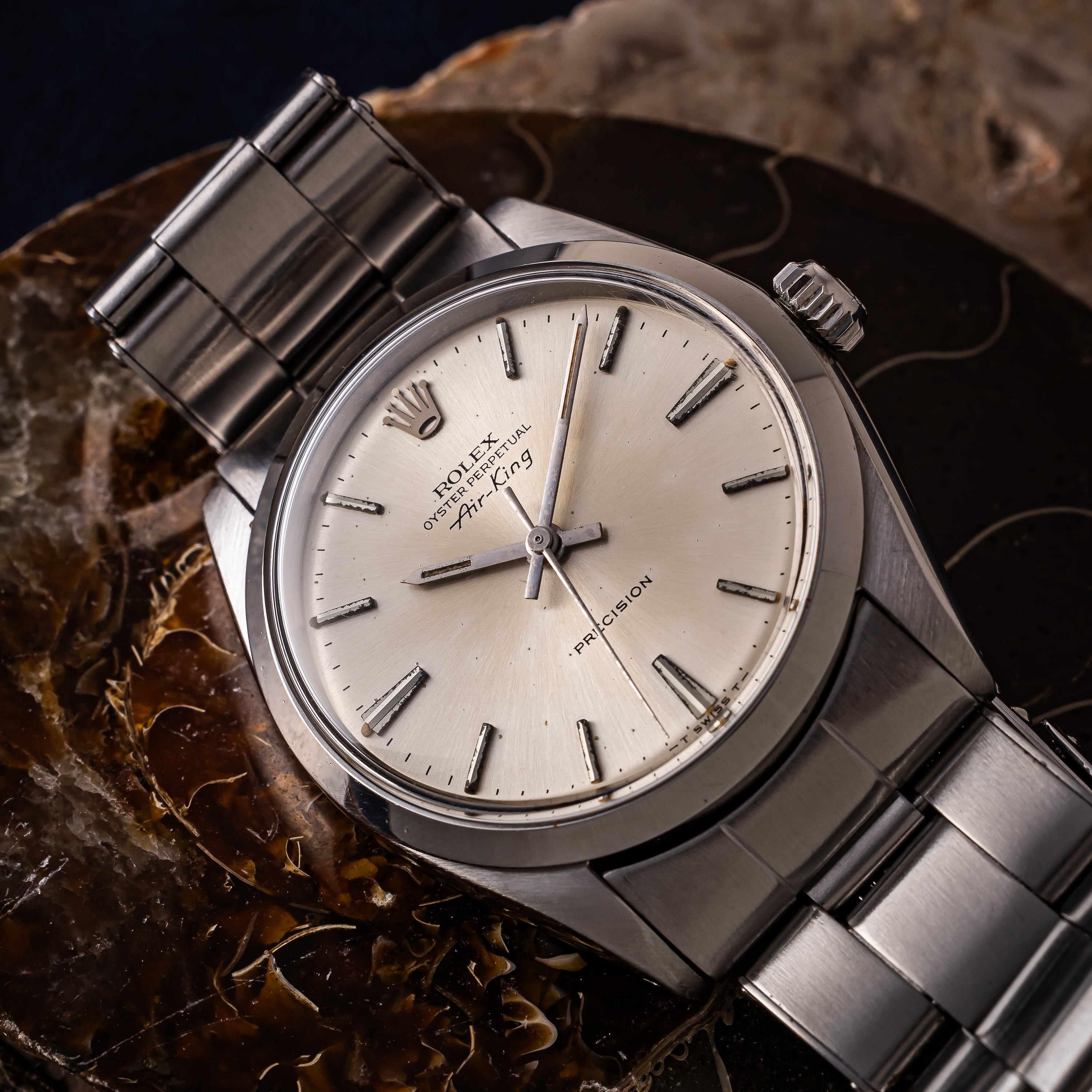 ロレックス エアキング 1967年製 Ref.5500 シルバーダイヤル