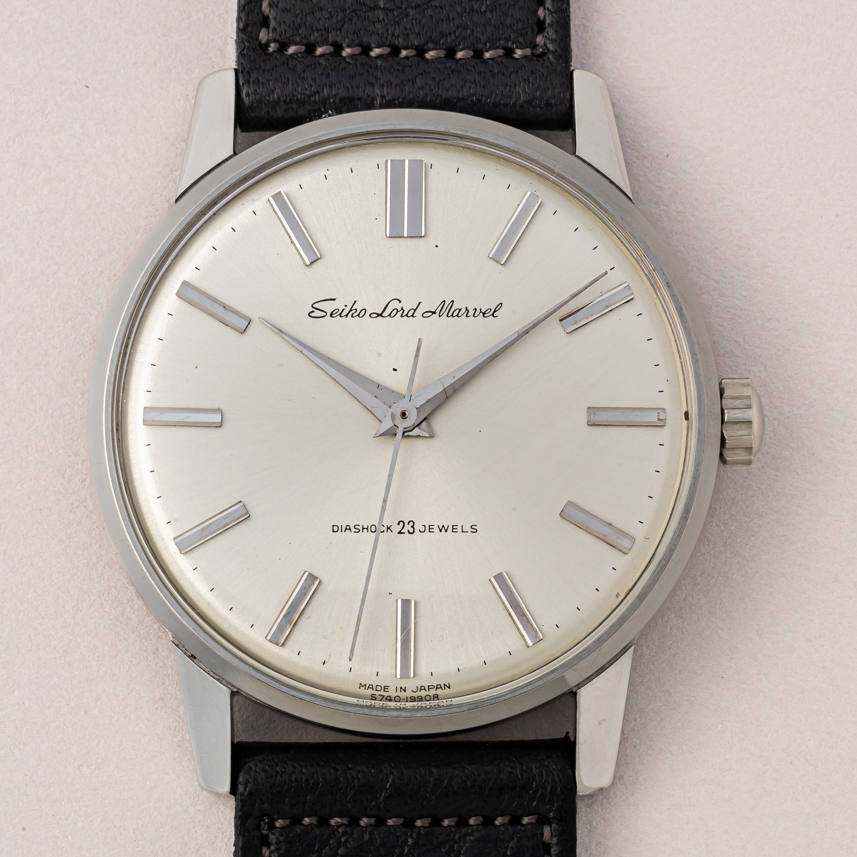 セイコー ロードマーベル 1964年製 Ref.5740-1990 ロービート ステンレスケース