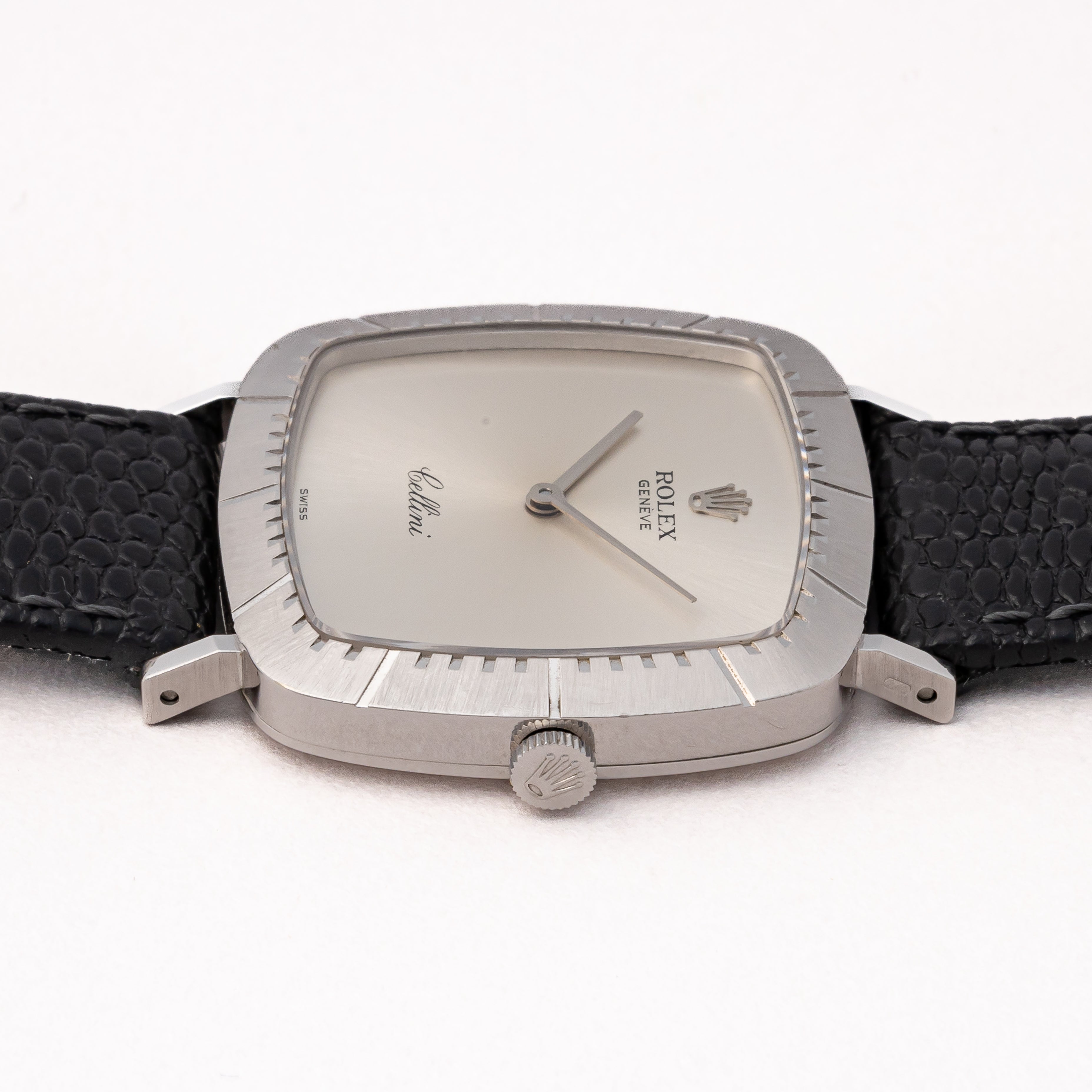 ロレックス チェリーニ 1976年~1977年製 Ref.4084 18金ホワイトゴールド 箱、ギャラ、修理明細、タグ付き