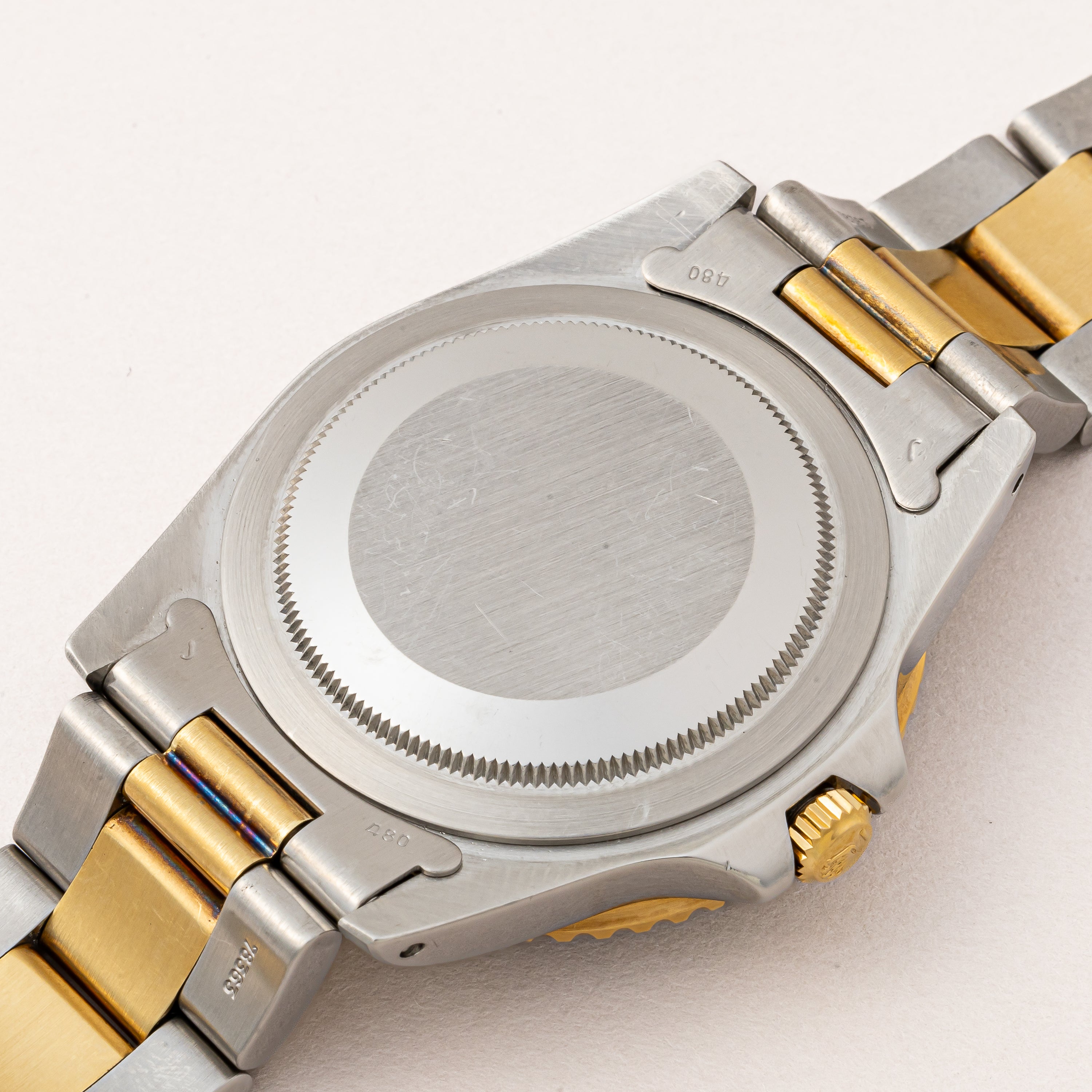 ロレックス GMTマスター 1980年製 Ref.16753 コンビ 黒ツボ