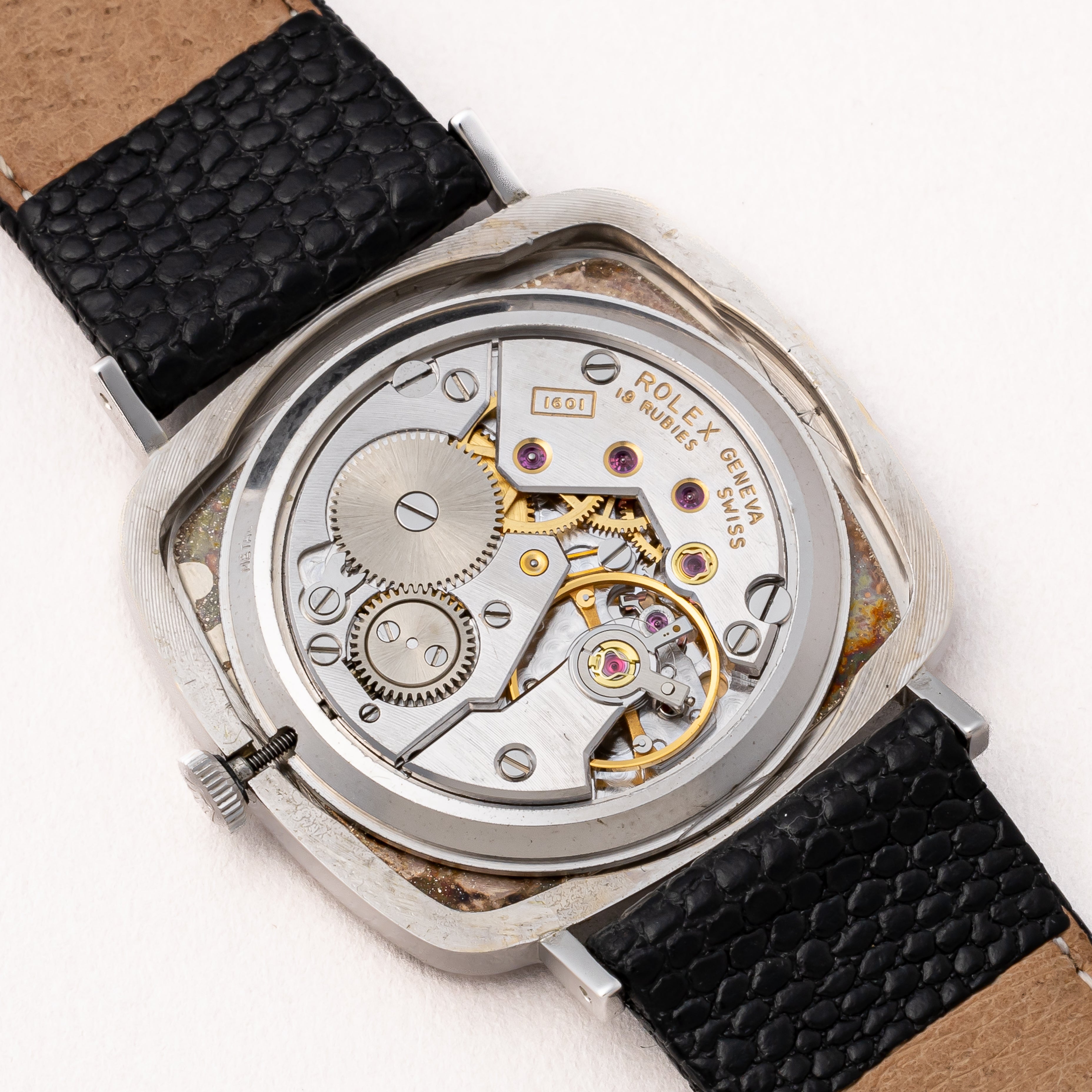 ロレックス チェリーニ 1976年~1977年製 Ref.4084 18金ホワイトゴールド 箱、ギャラ、修理明細、タグ付き